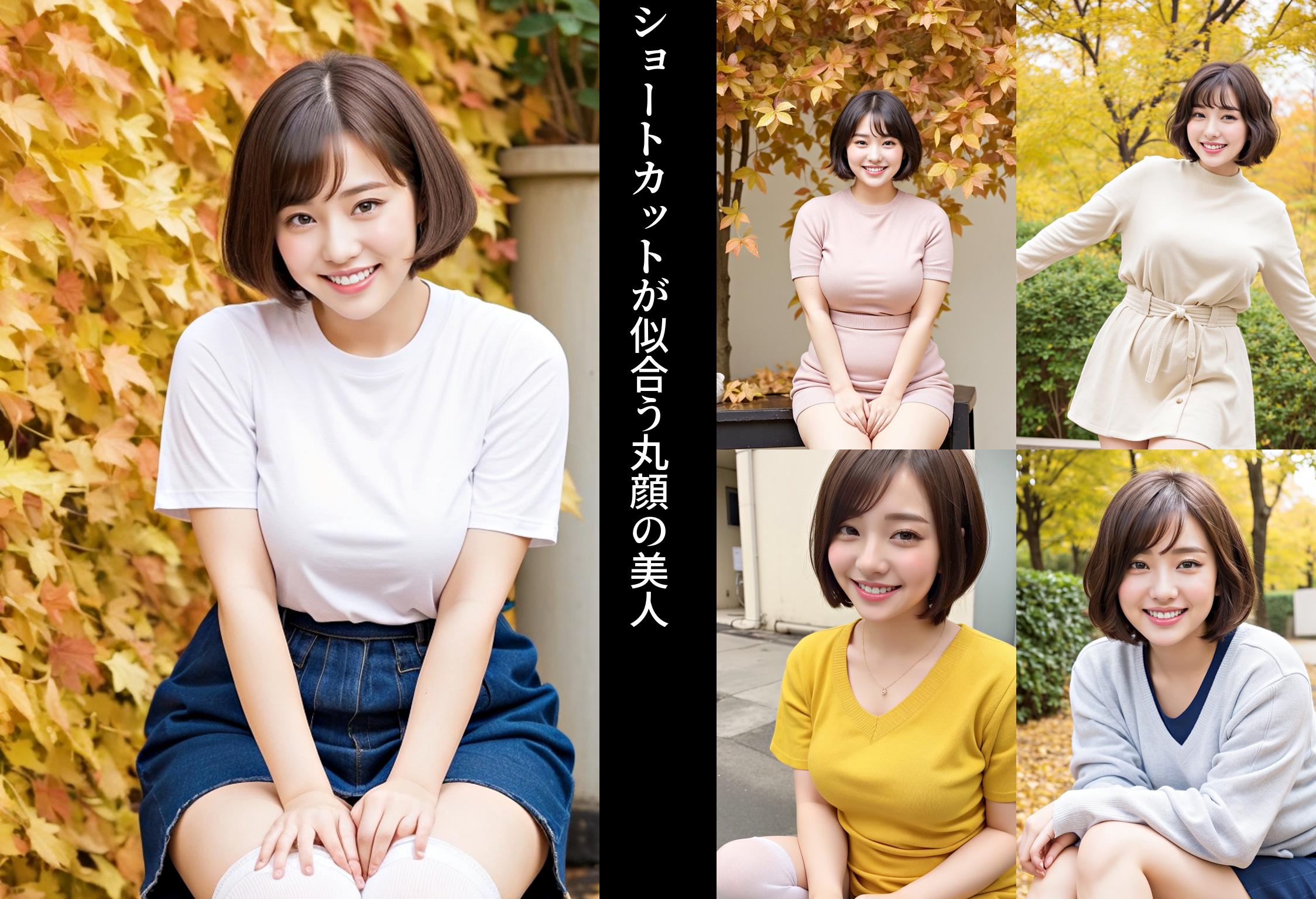 ショートカットが似合う丸顔の美人 part7