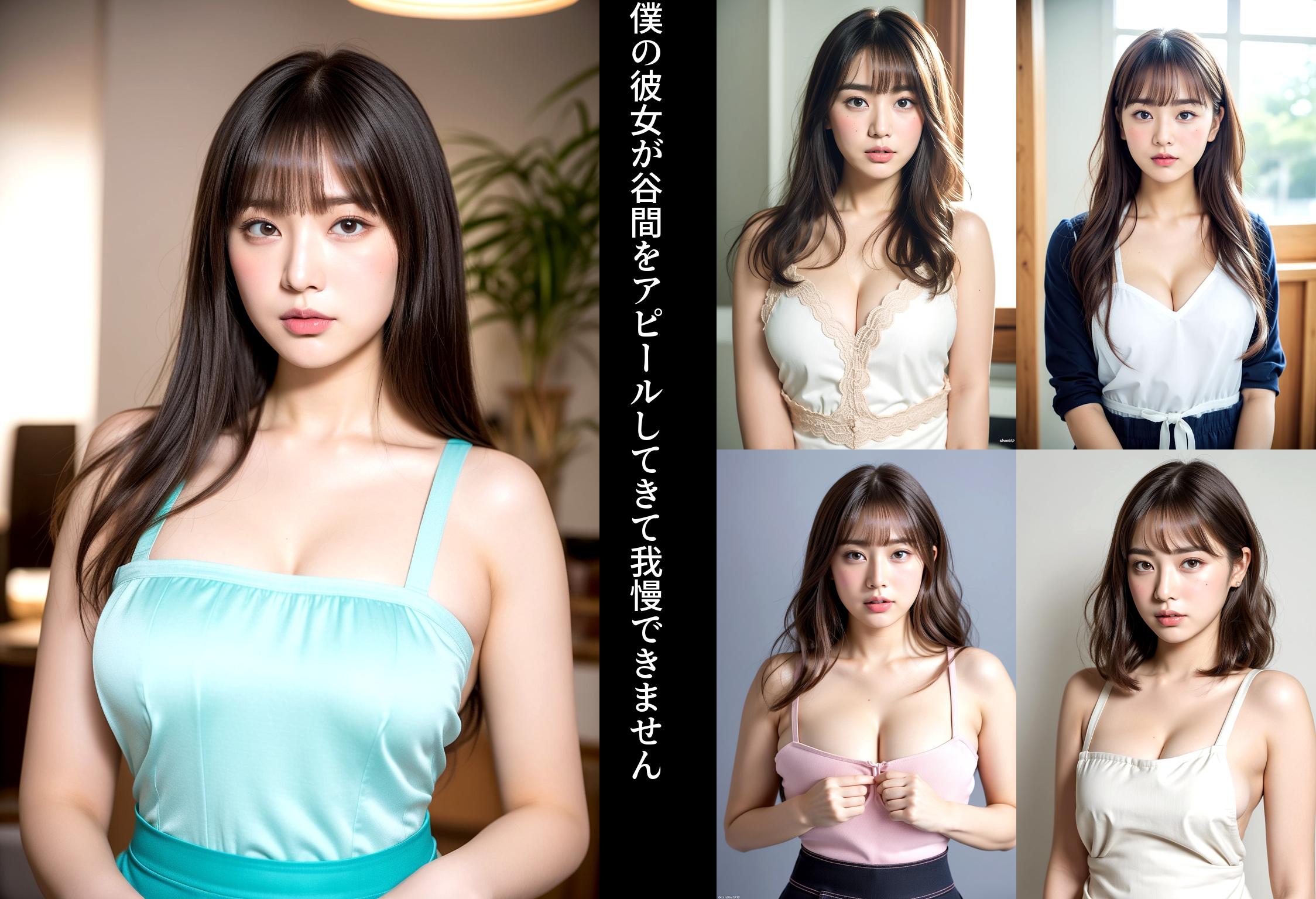 僕の彼女が谷間をアピールしてきて我慢できません part1