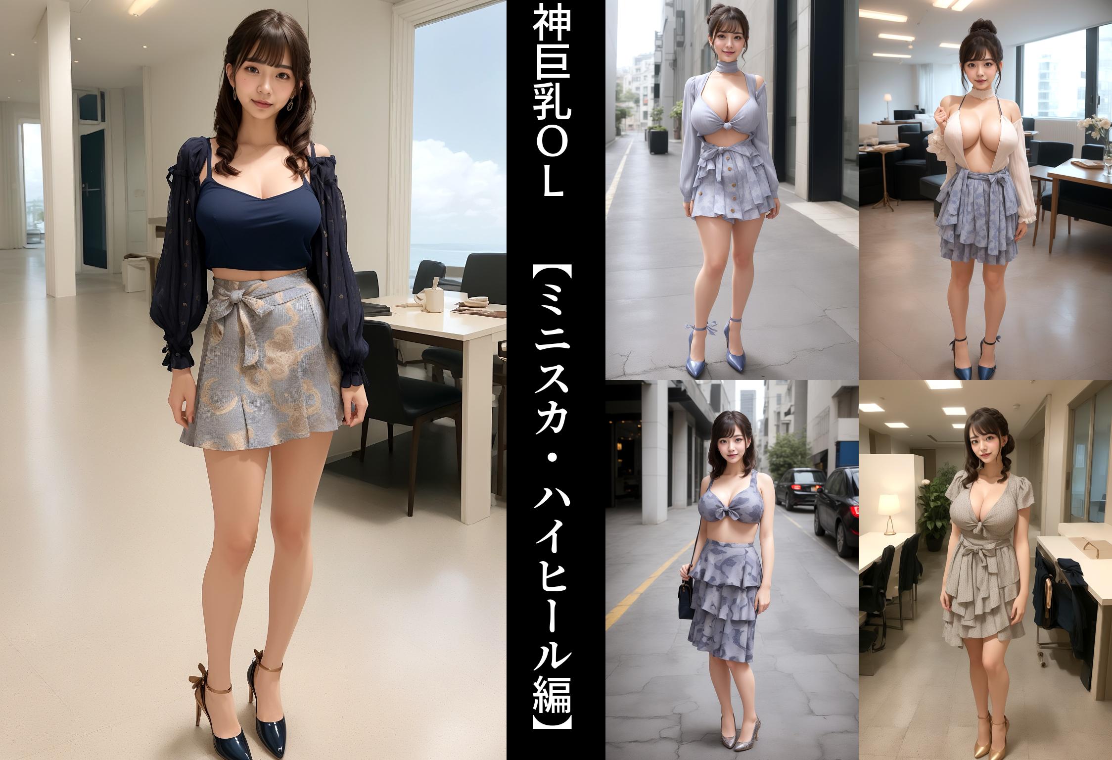 神巨乳ＯＬ 【ミニスカ・ハイヒール編】 part2