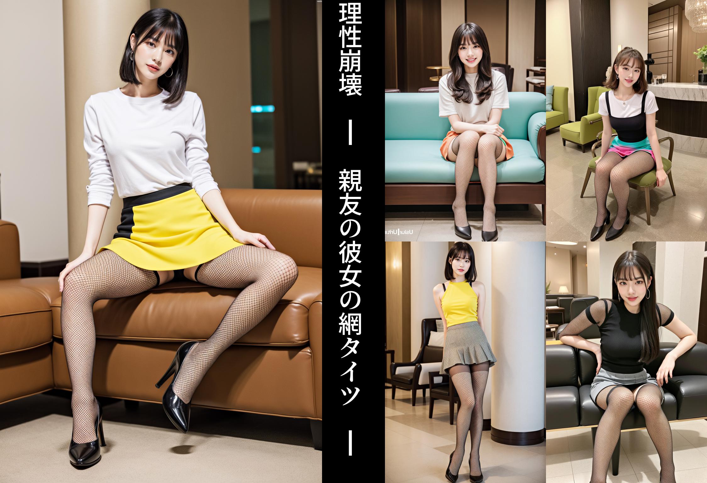 理性崩壊 ━ 親友の彼女の網タイツ ━ part5