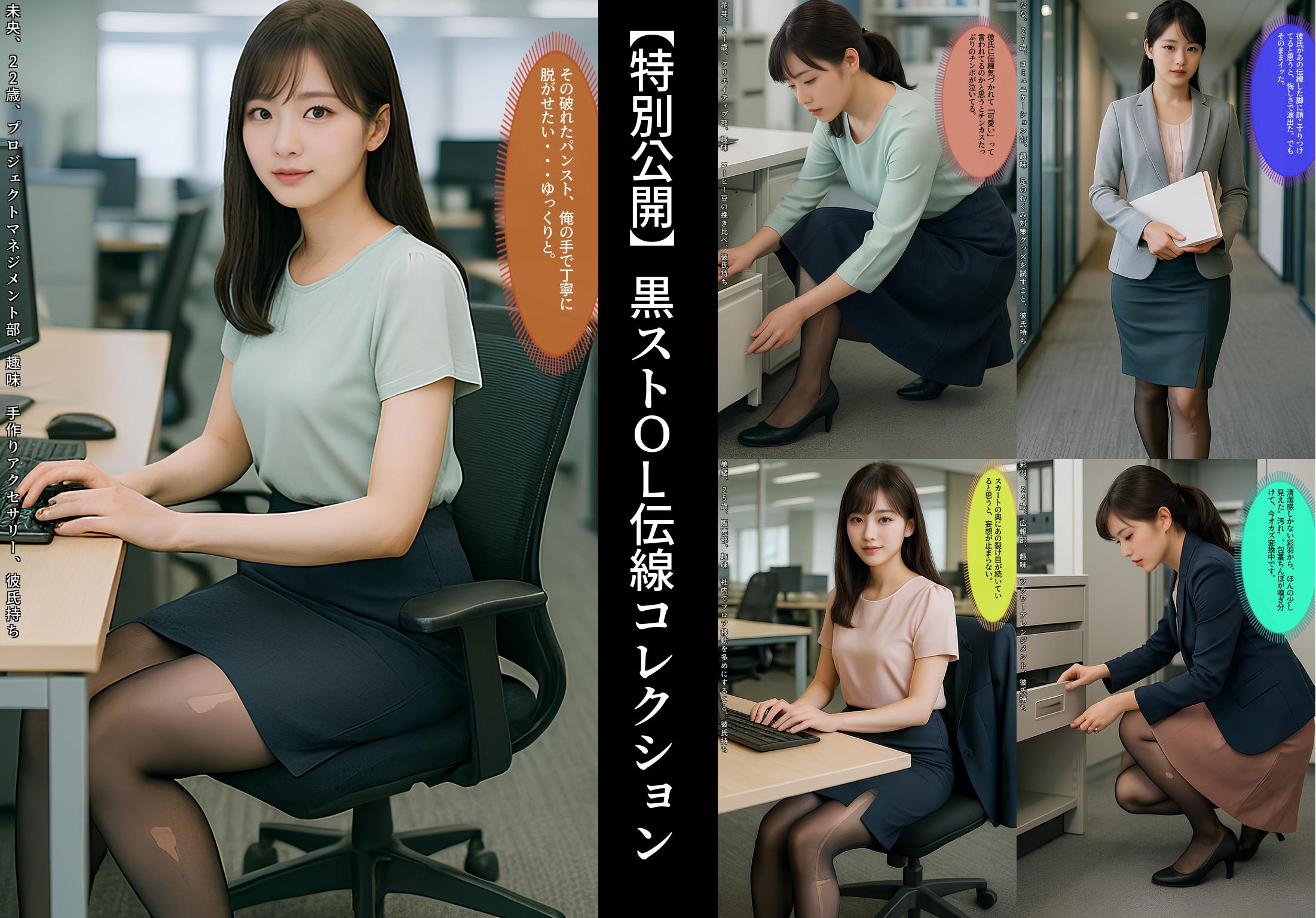 【特別公開】黒ストＯＬ伝線コレクション part2