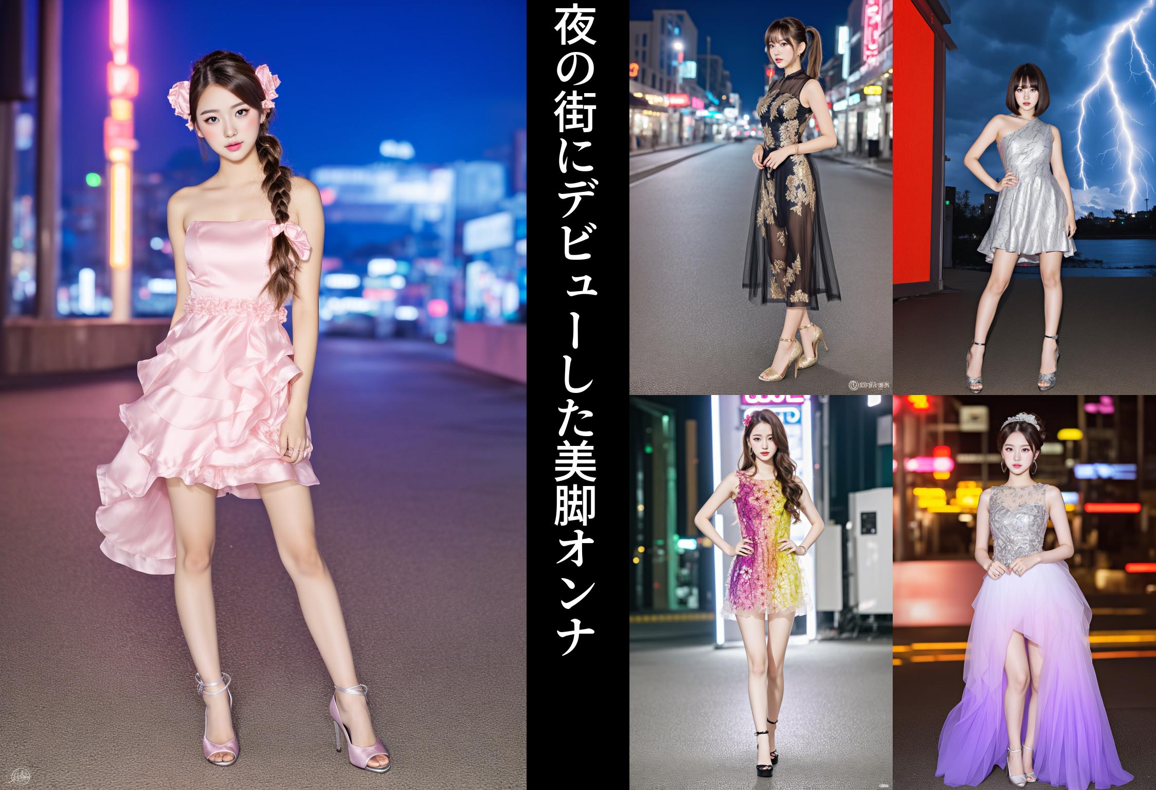 夜の街にデビューした美脚オンナ part6