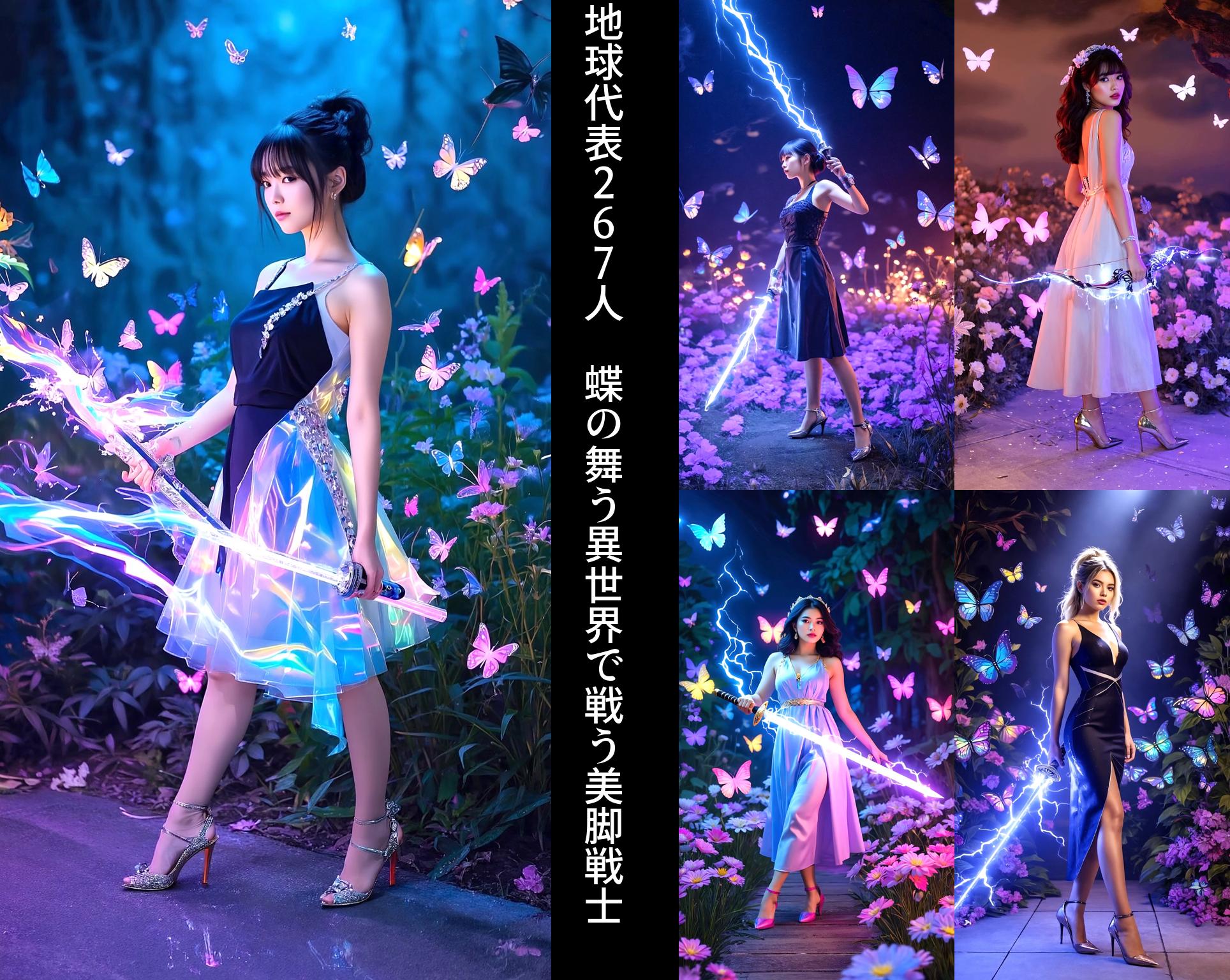 地球代表２６７人　蝶の舞う異世界で戦う美脚戦士 part6
