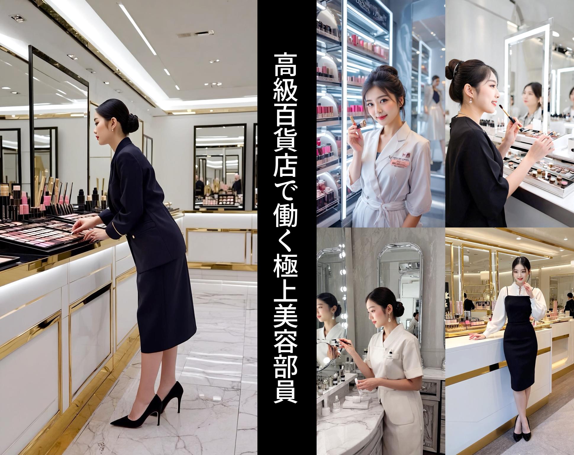 高級百貨店で働く極上美容部員 part5