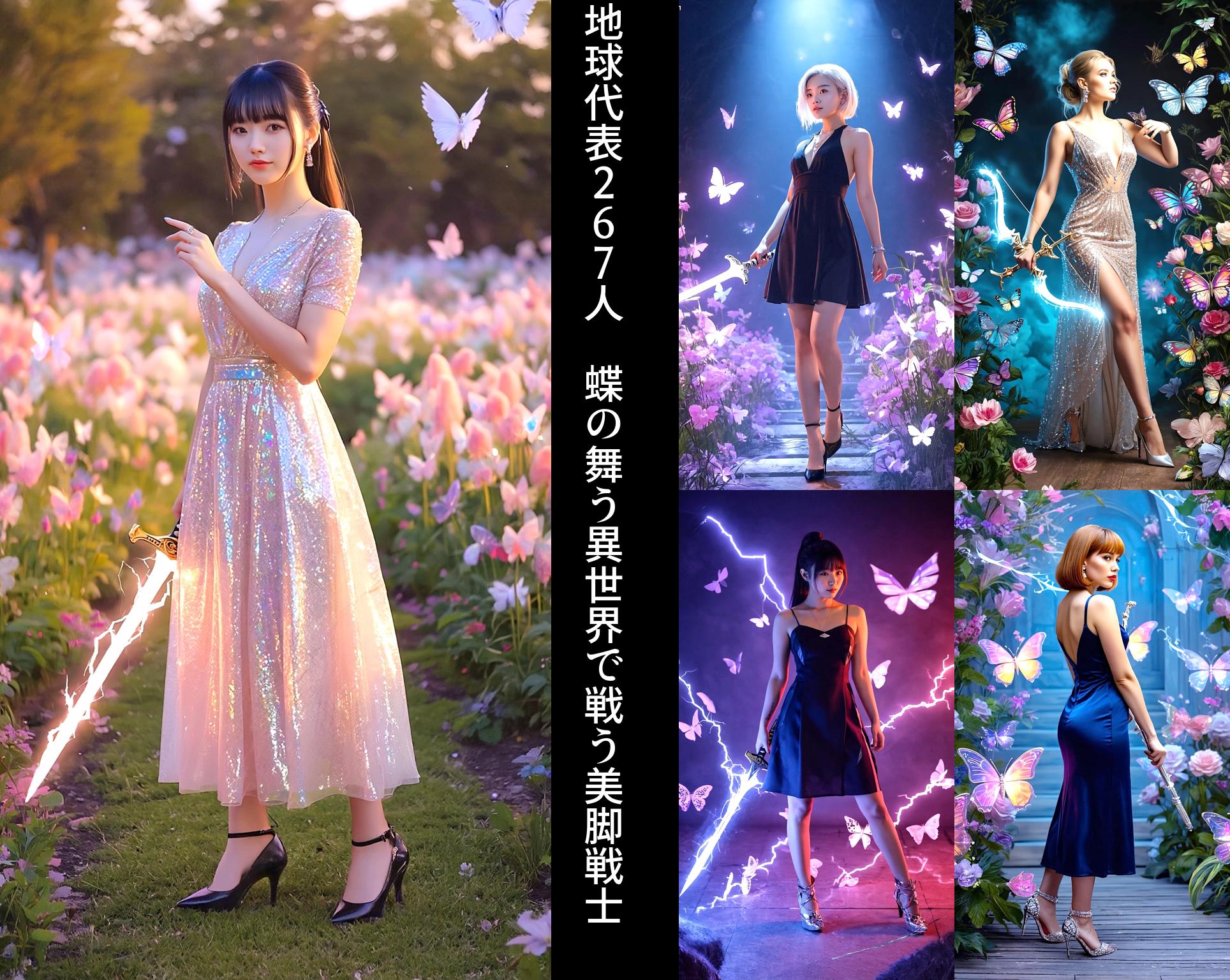 地球代表２６７人　蝶の舞う異世界で戦う美脚戦士 part4
