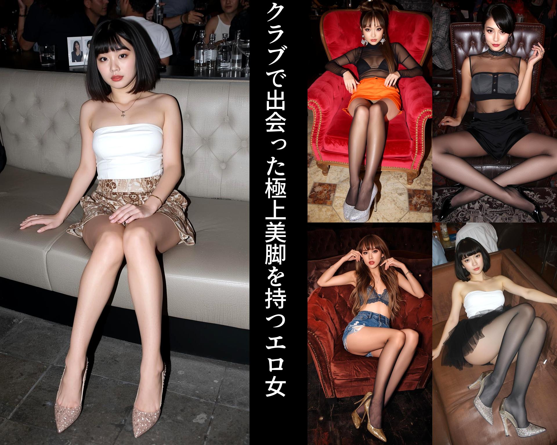 クラブで出会った極上美脚を持つエロ女 part1