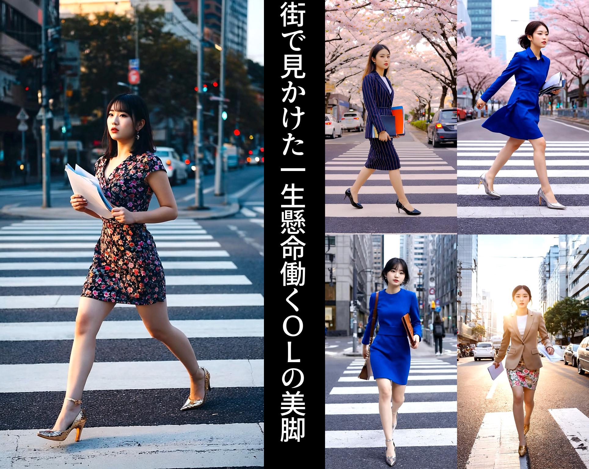 街で見かけた一生懸命働くＯＬの美脚 part8