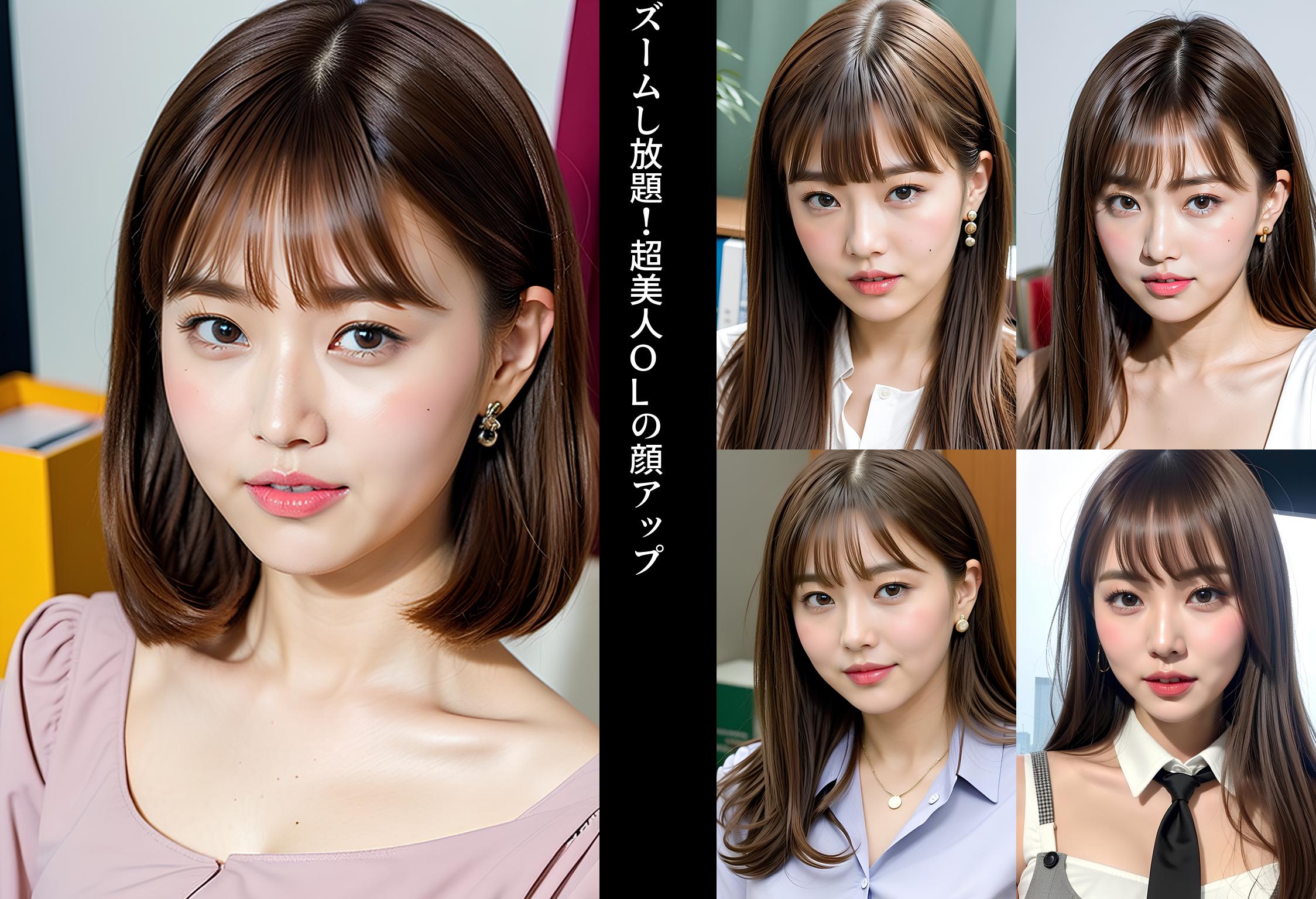 ズームし放題！超美人OLの顔アップ part13