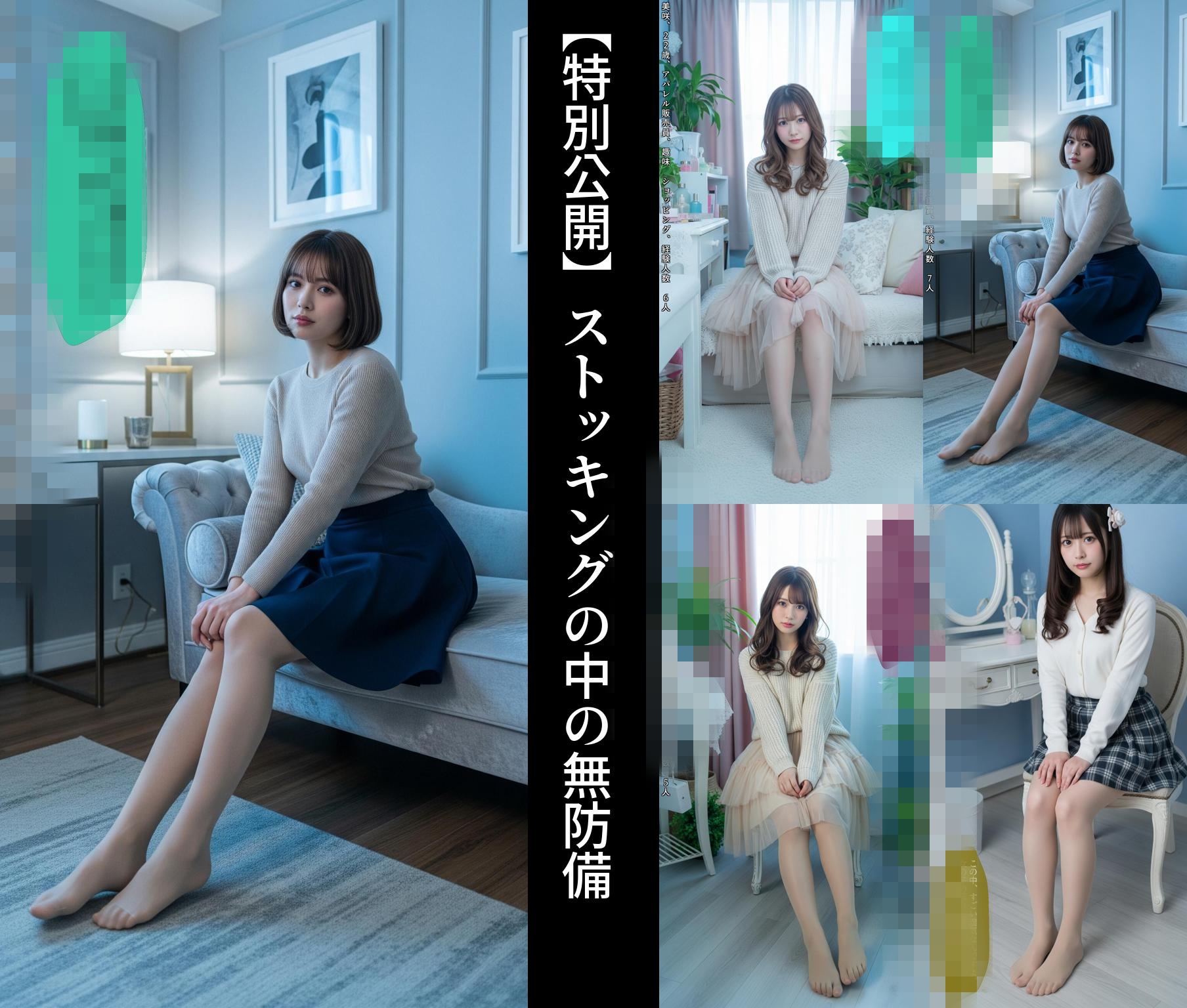 【特別公開】ストッキングの中の無防備 part1