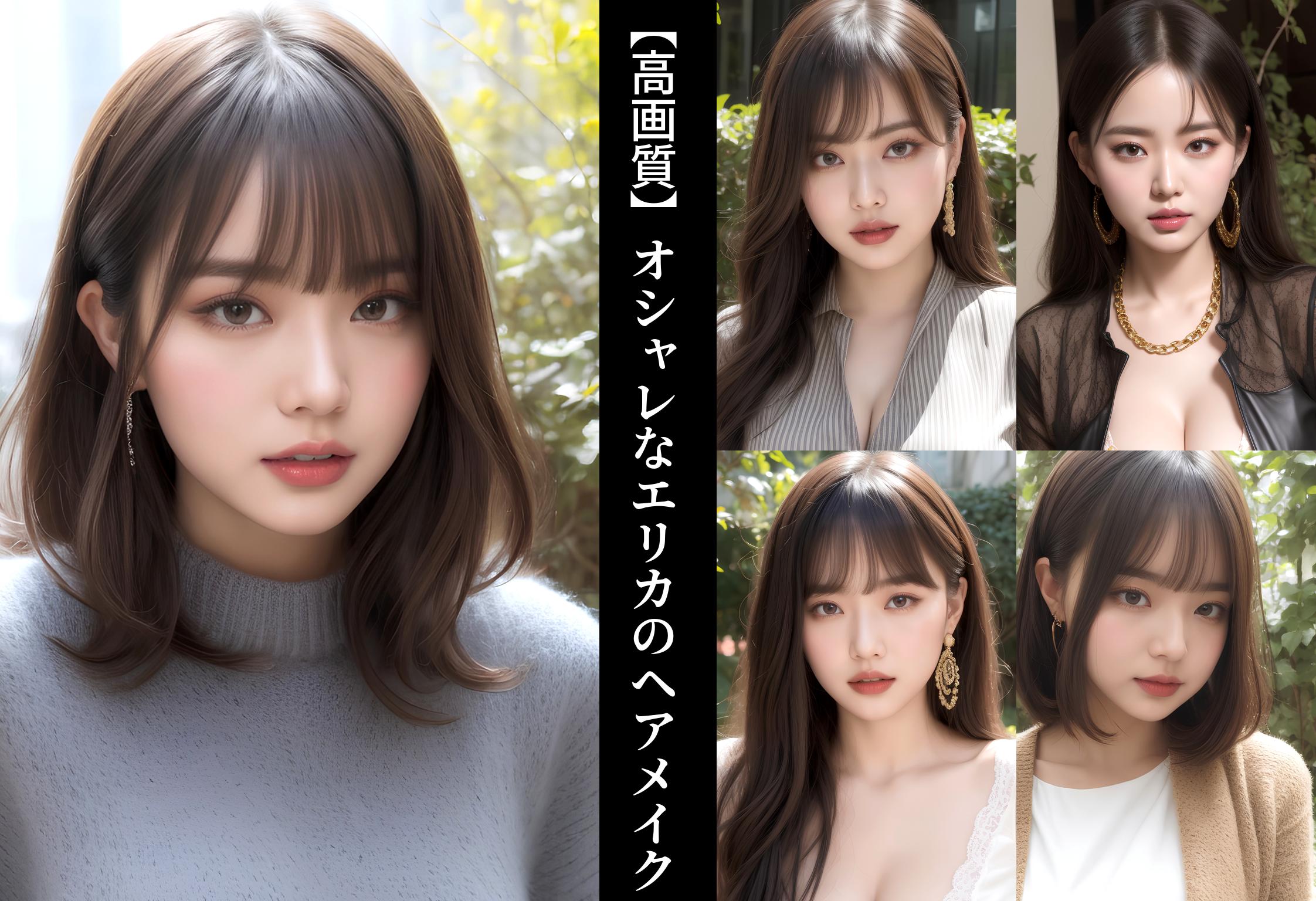 【高画質】オシャレなエリカのヘアメイク part2