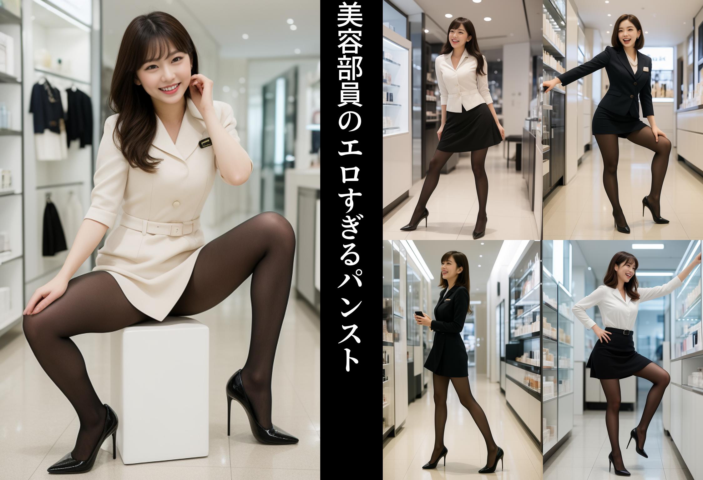 美容部員のエロすぎるパンスト part2