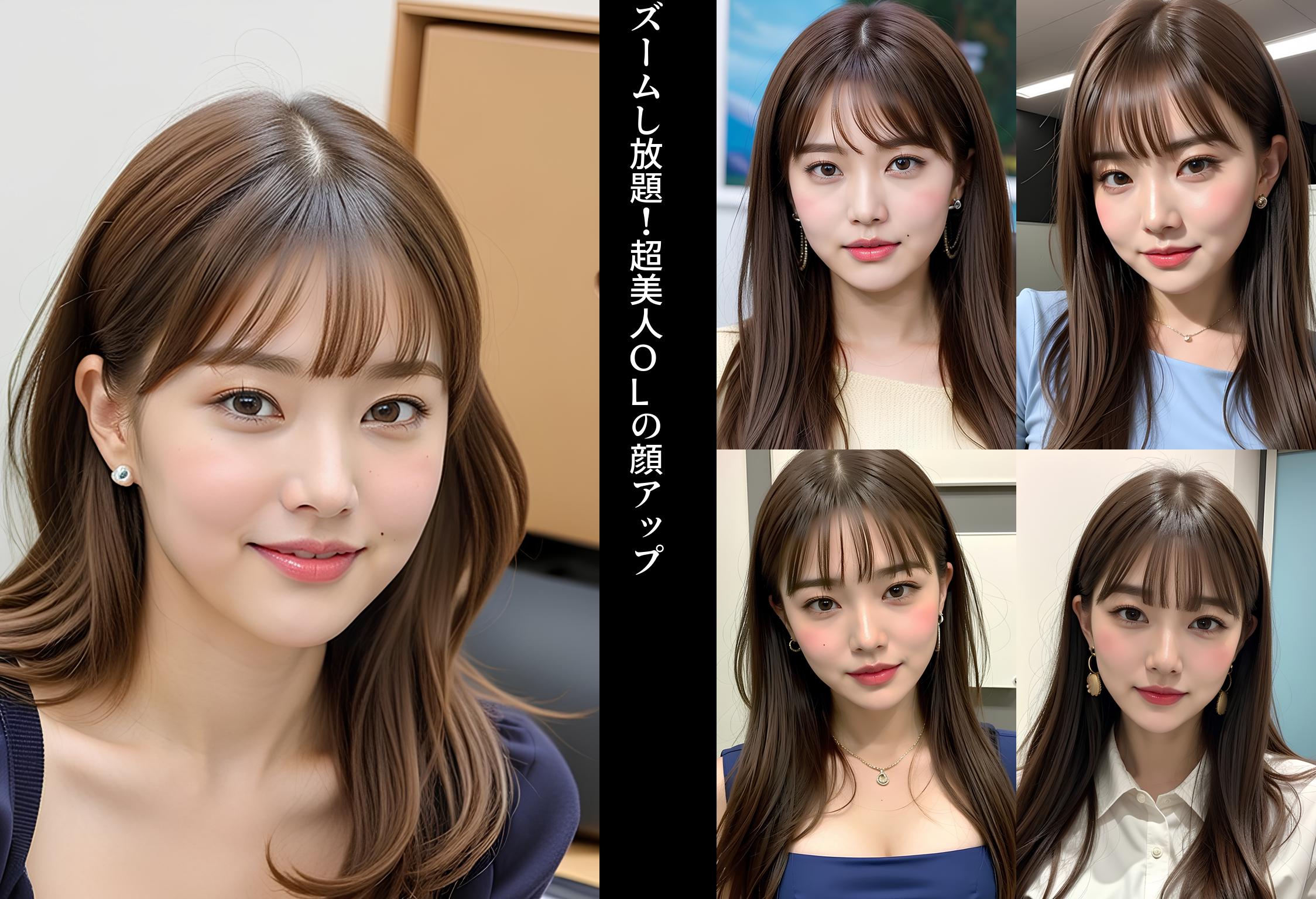 ズームし放題！超美人OLの顔アップ part14