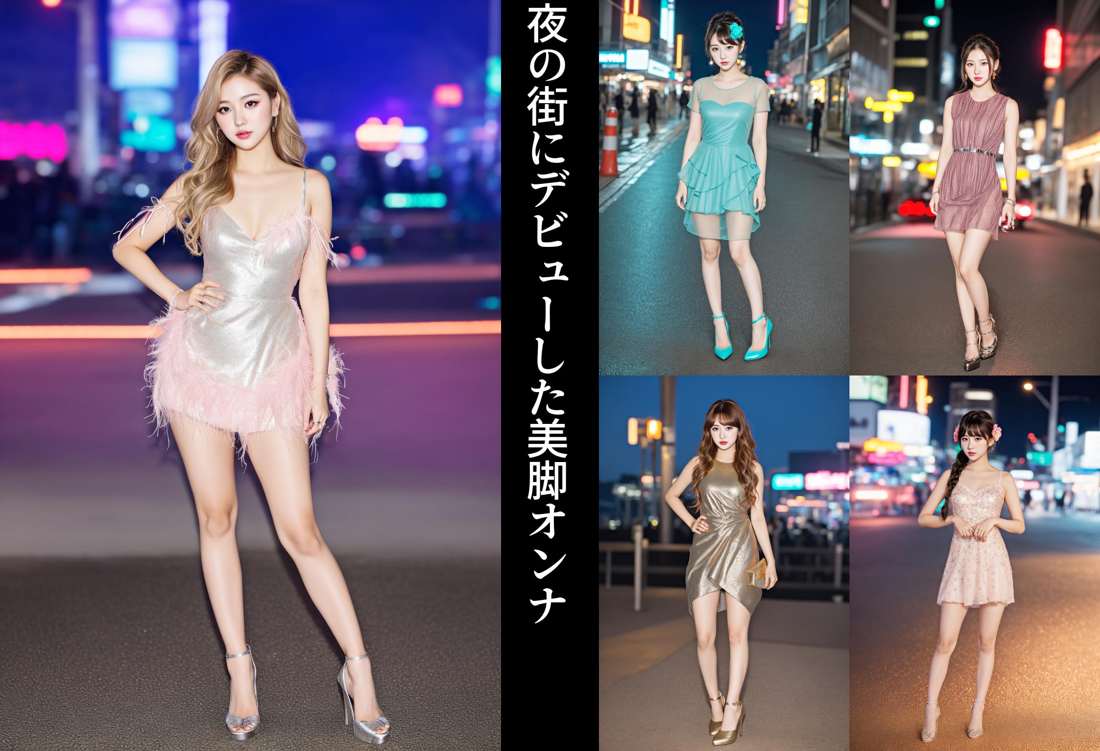 夜の街にデビューした美脚オンナ part7
