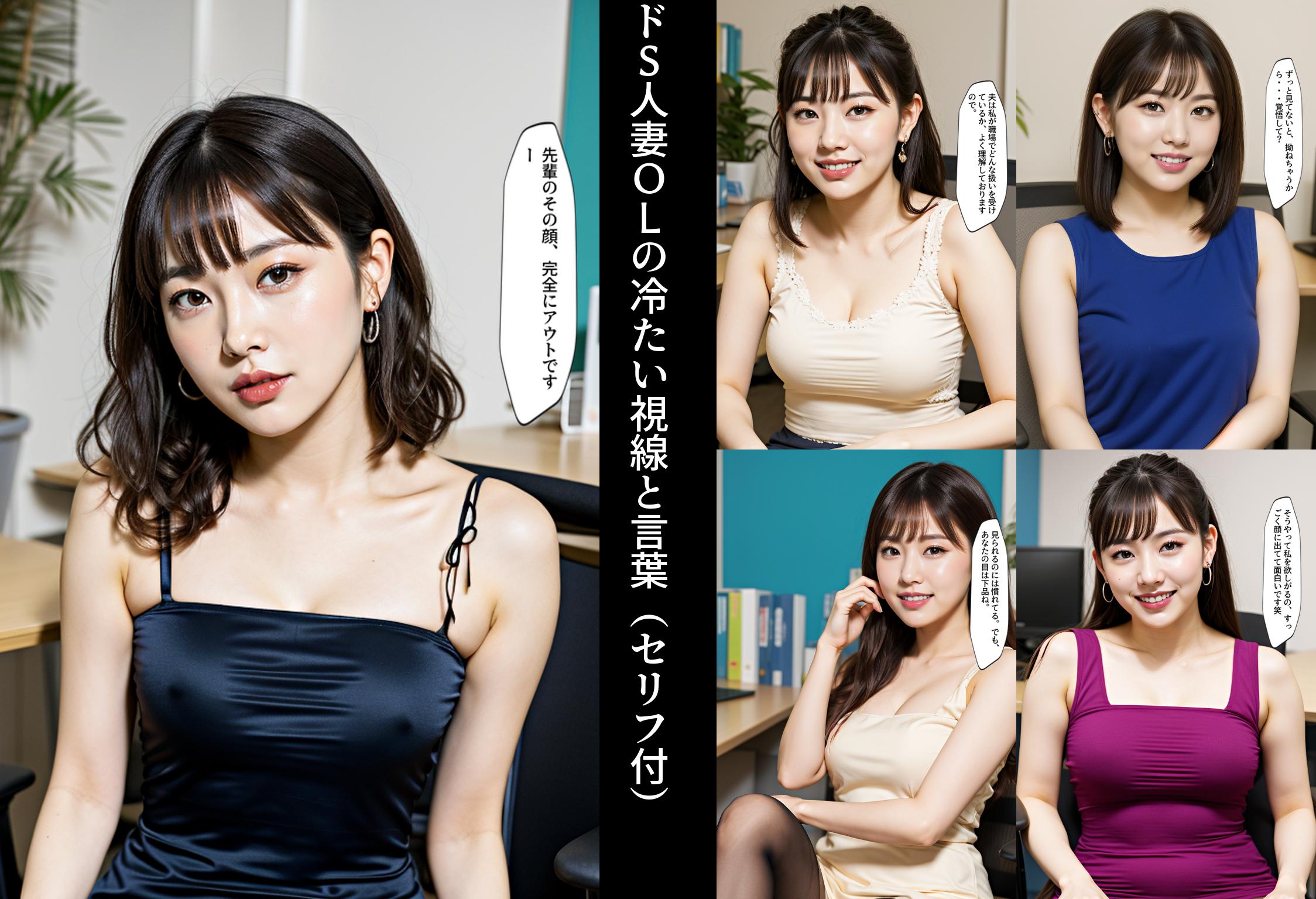 ドＳ人妻ＯＬの冷たい視線と言葉（セリフ付） part5