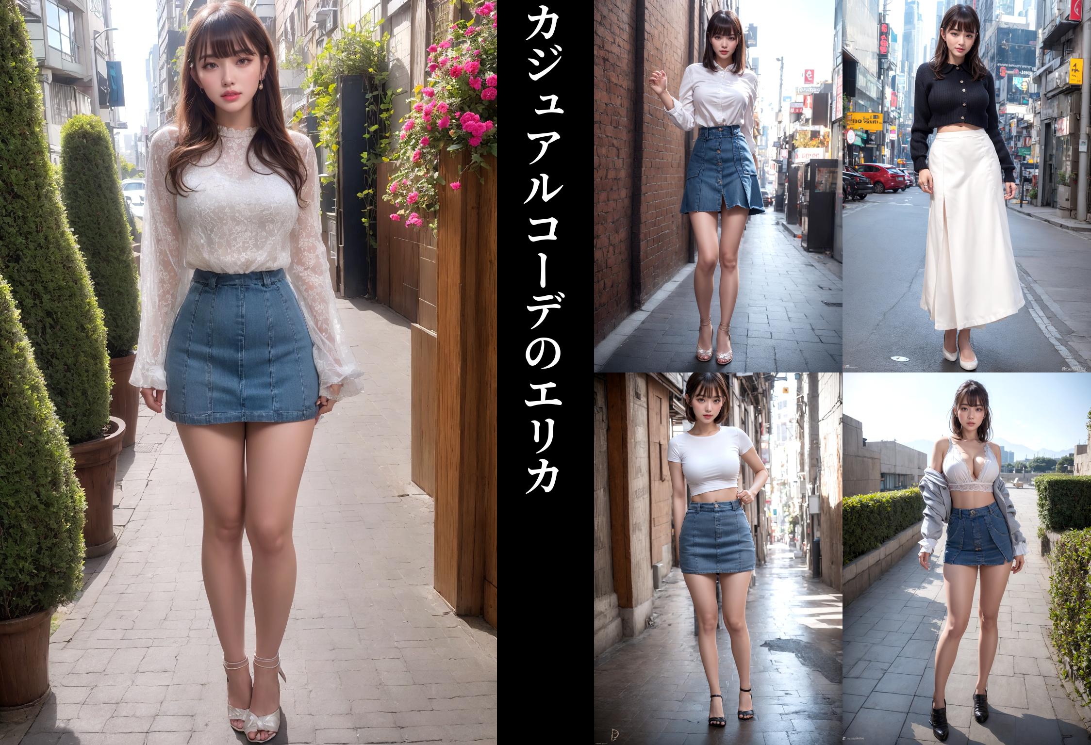 カジュアルコーデのエリカ part4