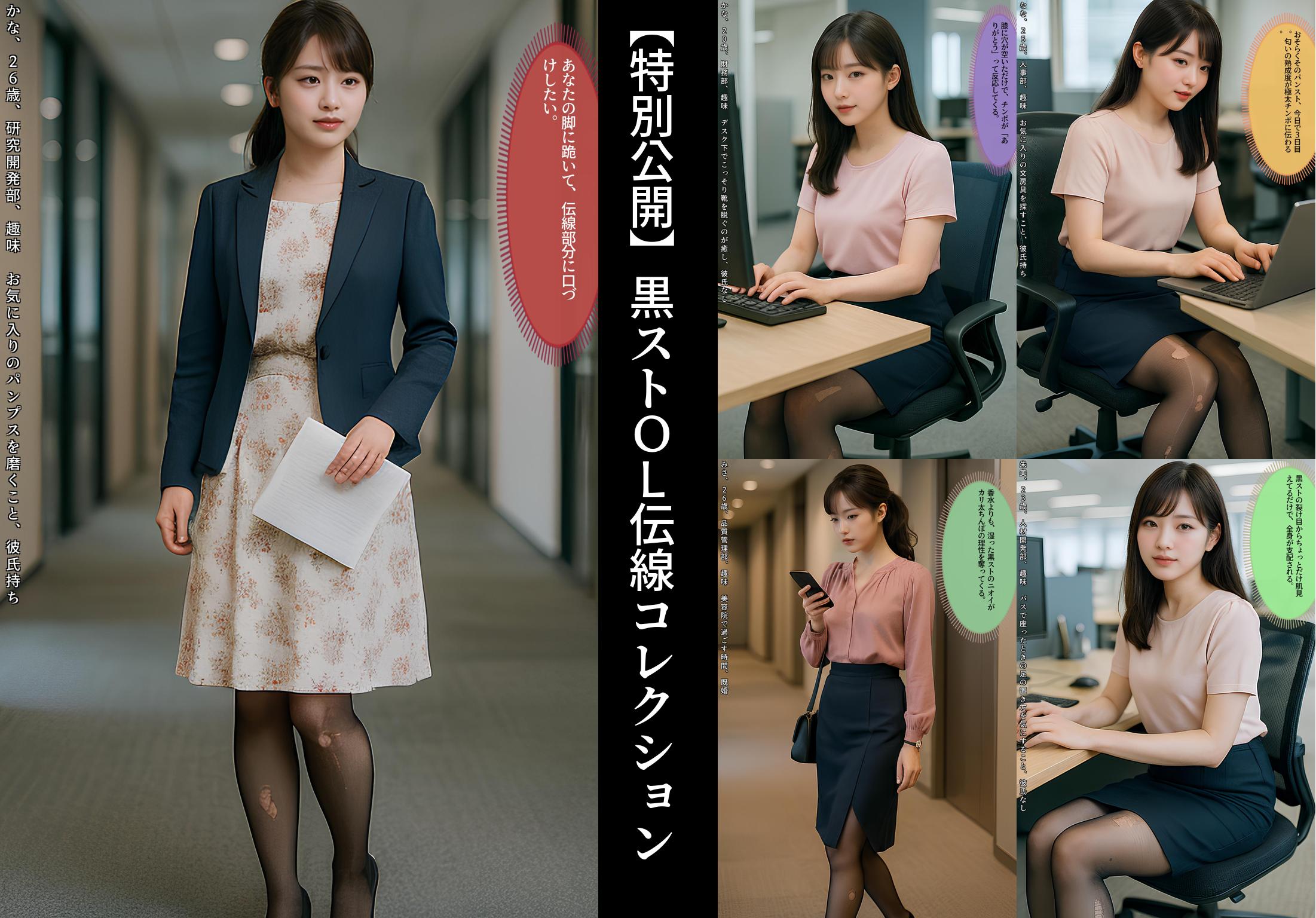 【特別公開】黒ストＯＬ伝線コレクション part4