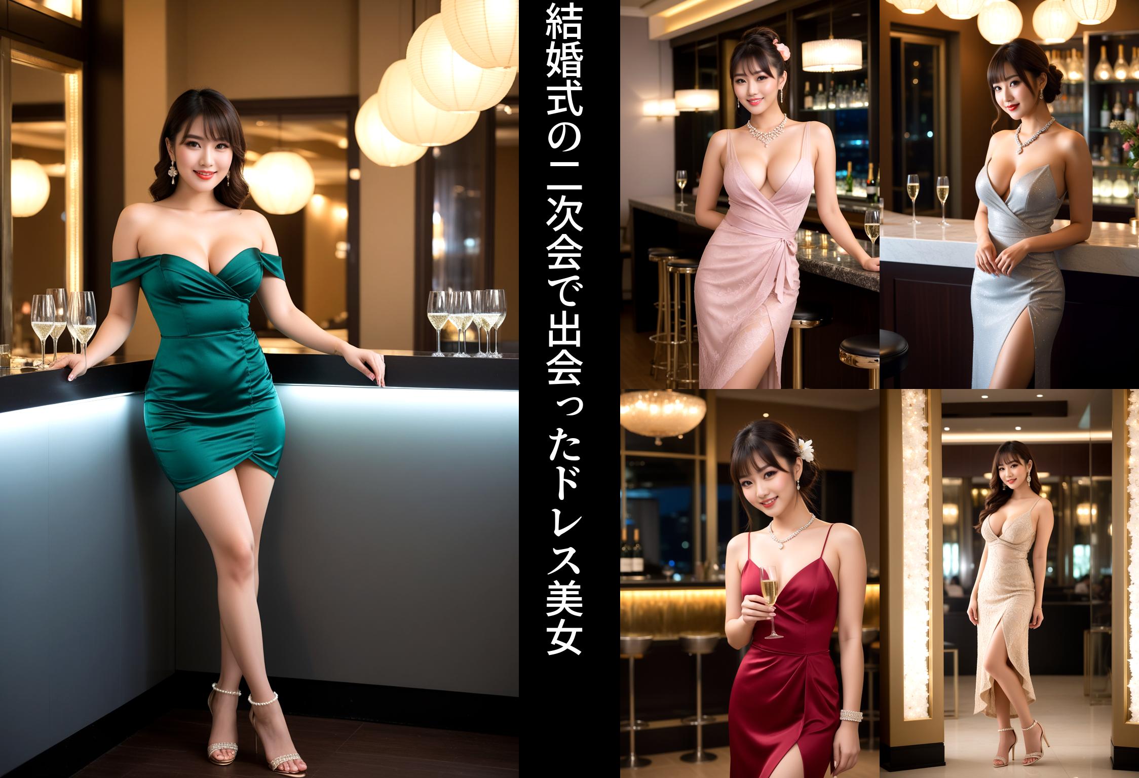 結婚式の二次会で出会ったドレス美女 part2