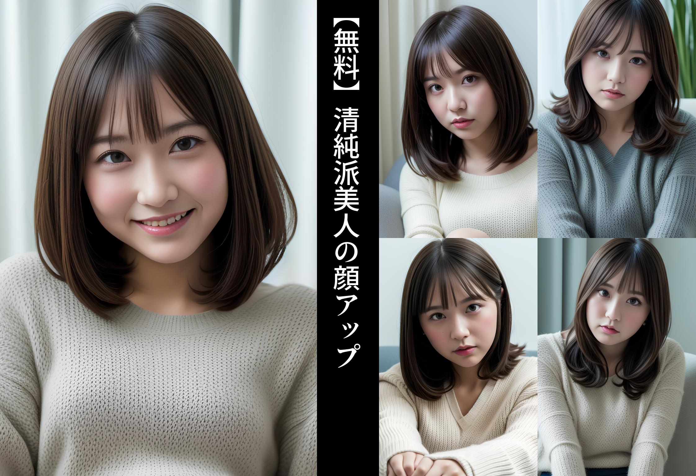 【無料】清純派美人の顔アップ part2