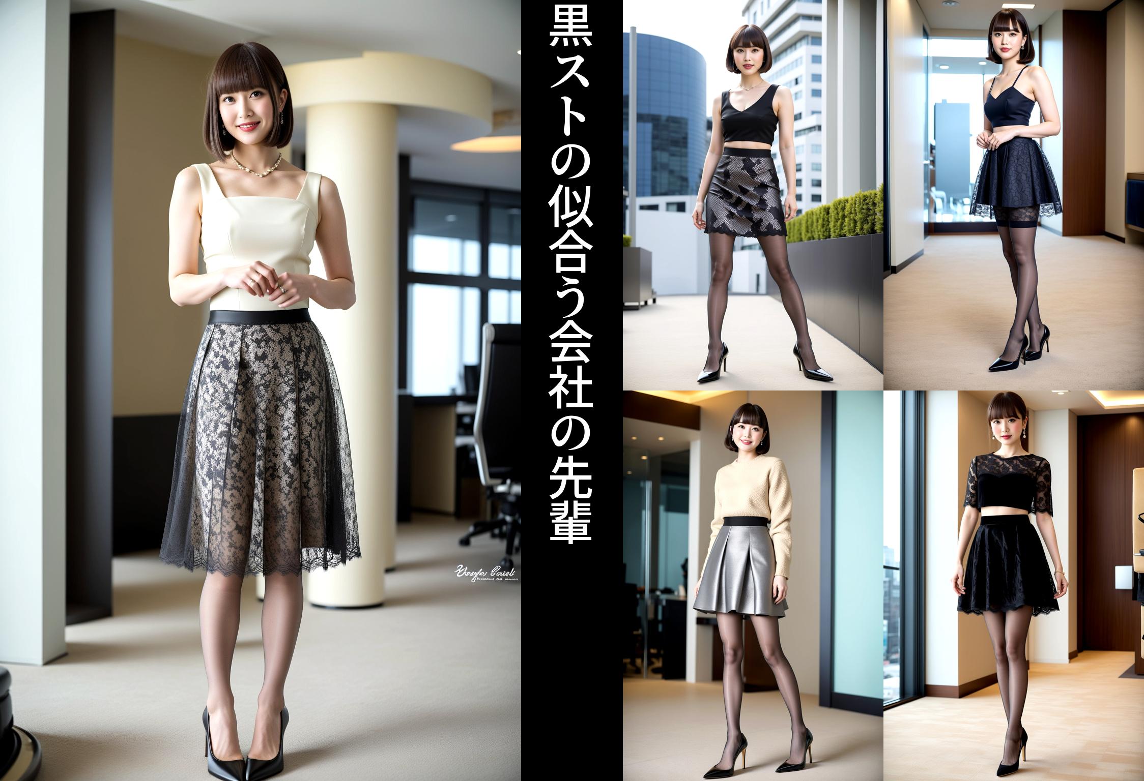 黒ストの似合う会社の先輩 part1