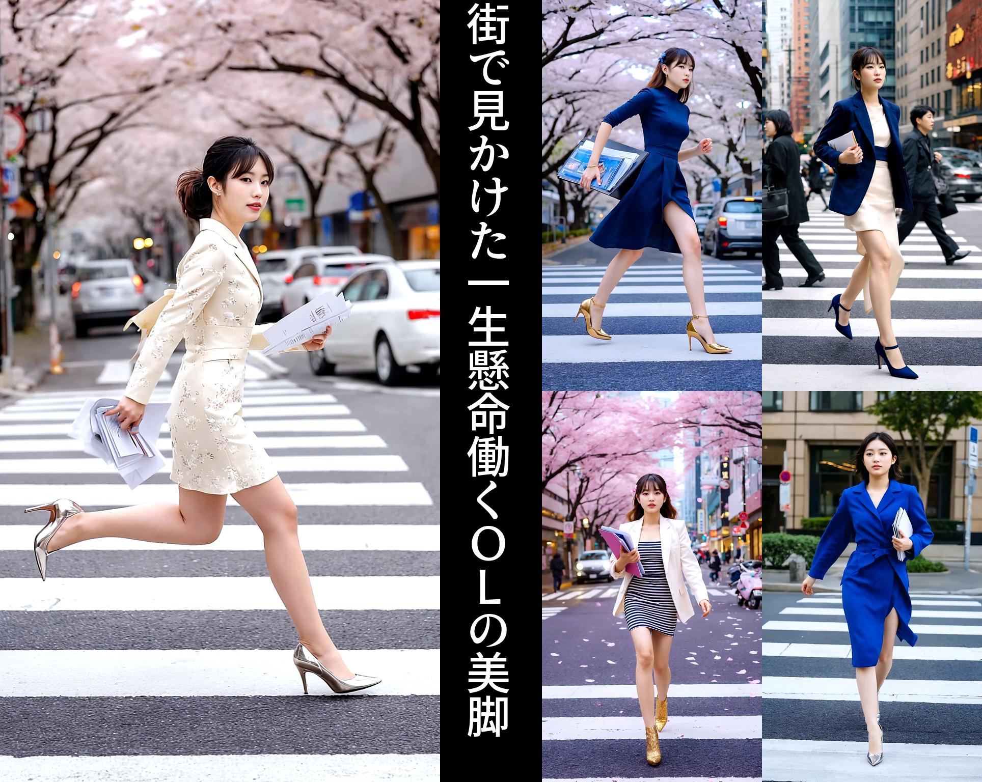 街で見かけた一生懸命働くＯＬの美脚 part5