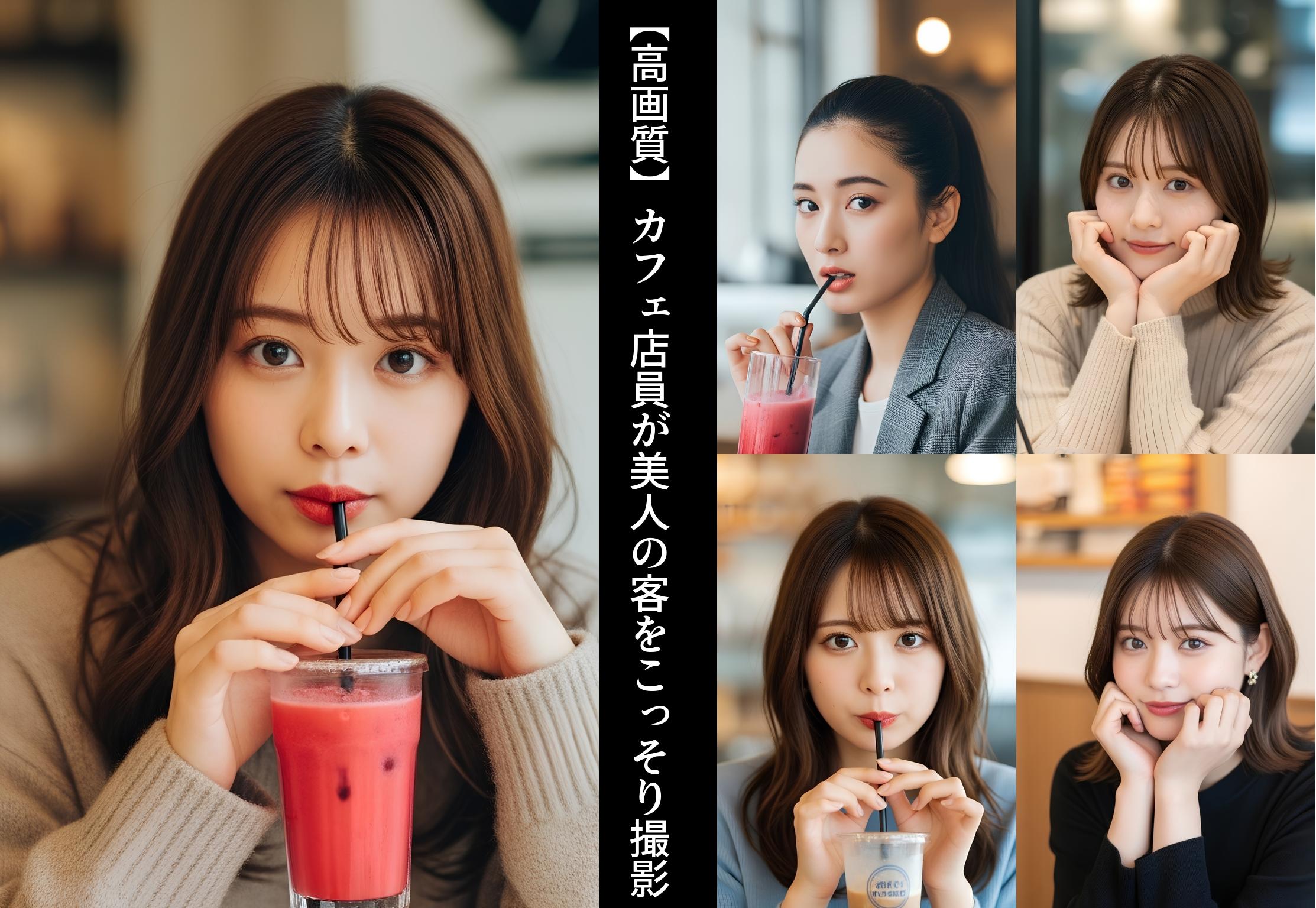 【高画質】カフェ店員が美人の客をこっそり撮影 part2