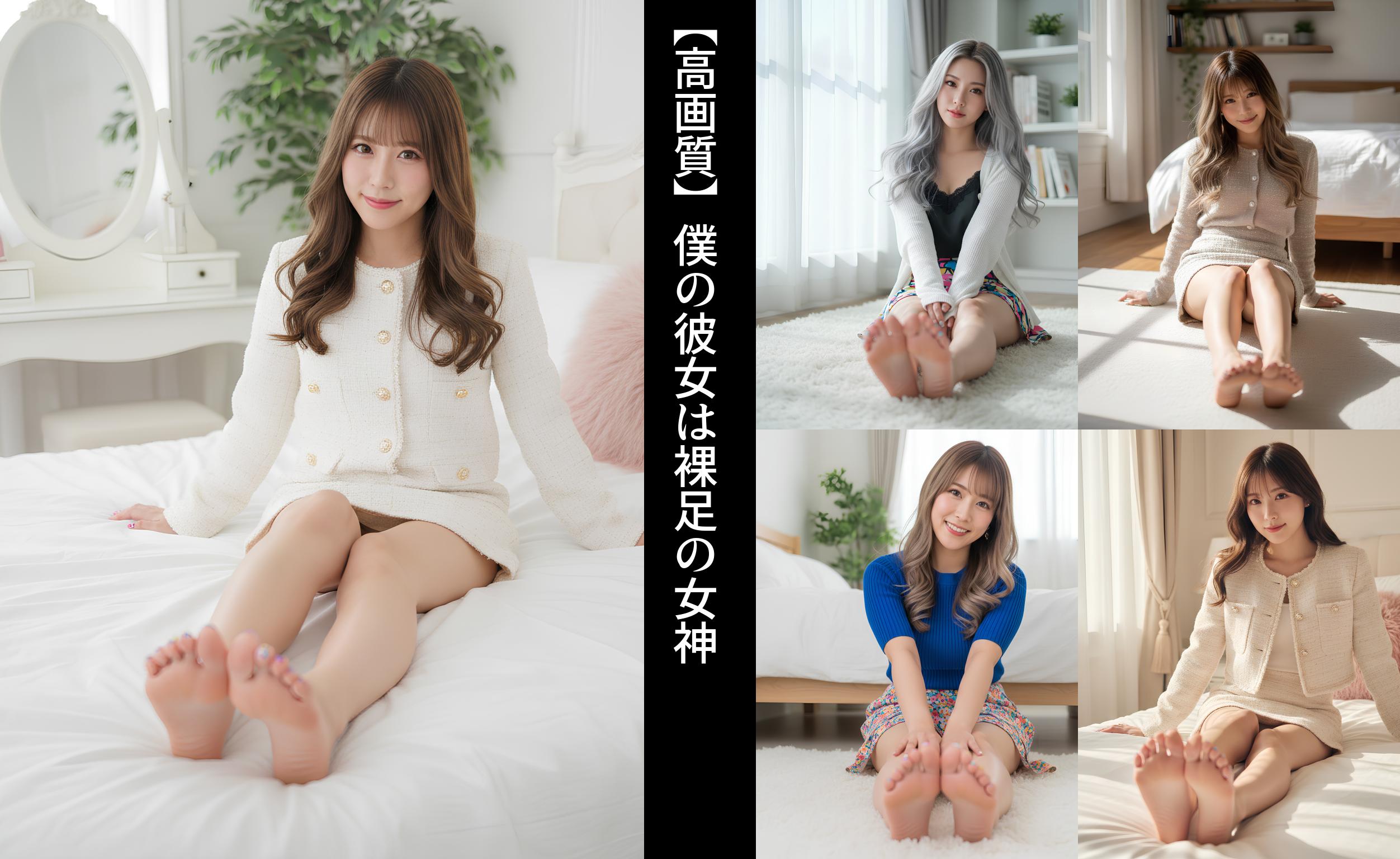 【高画質】僕の彼女は裸足の女神 part1