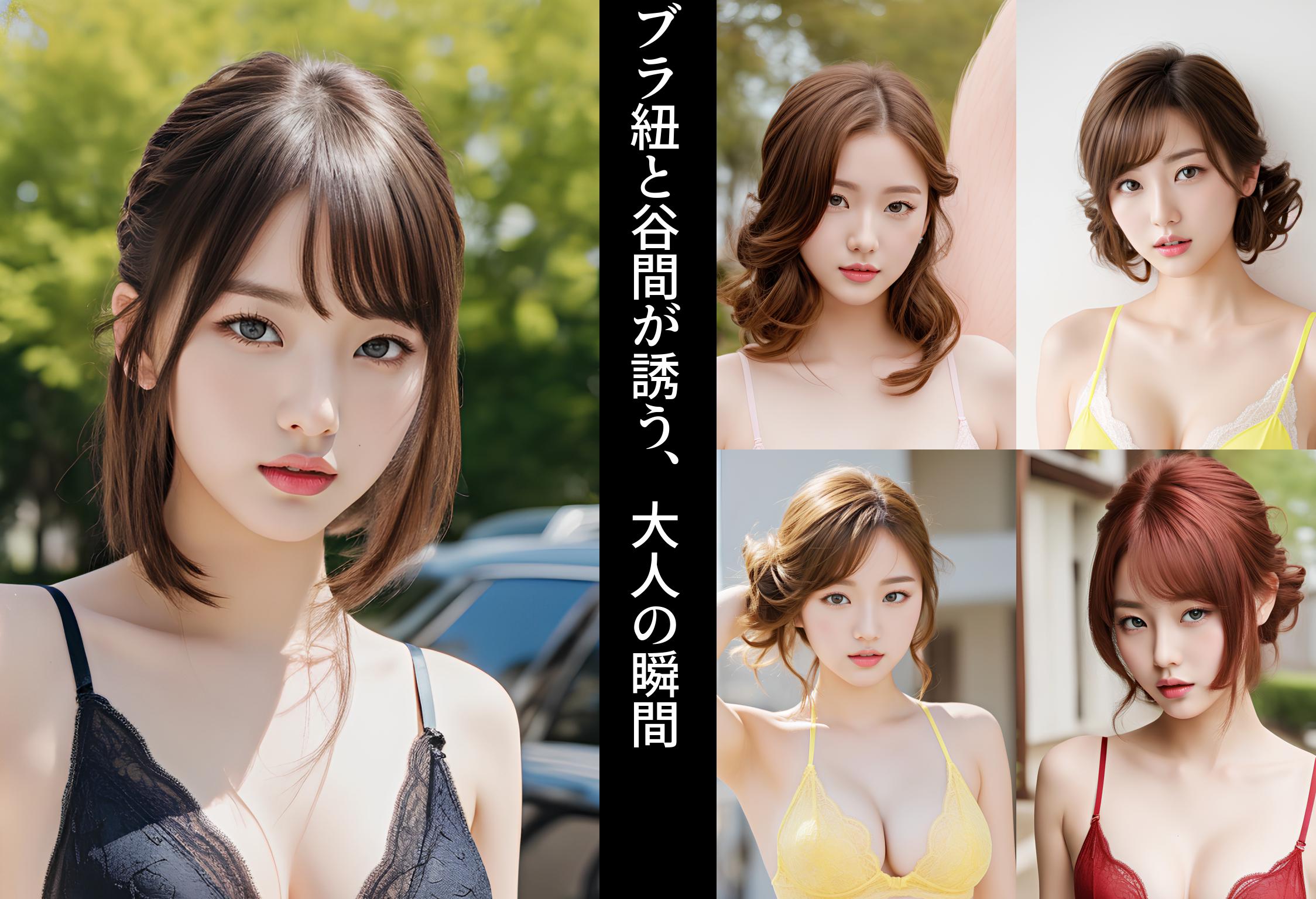 ブラ紐と谷間が誘う、大人の瞬間 part6