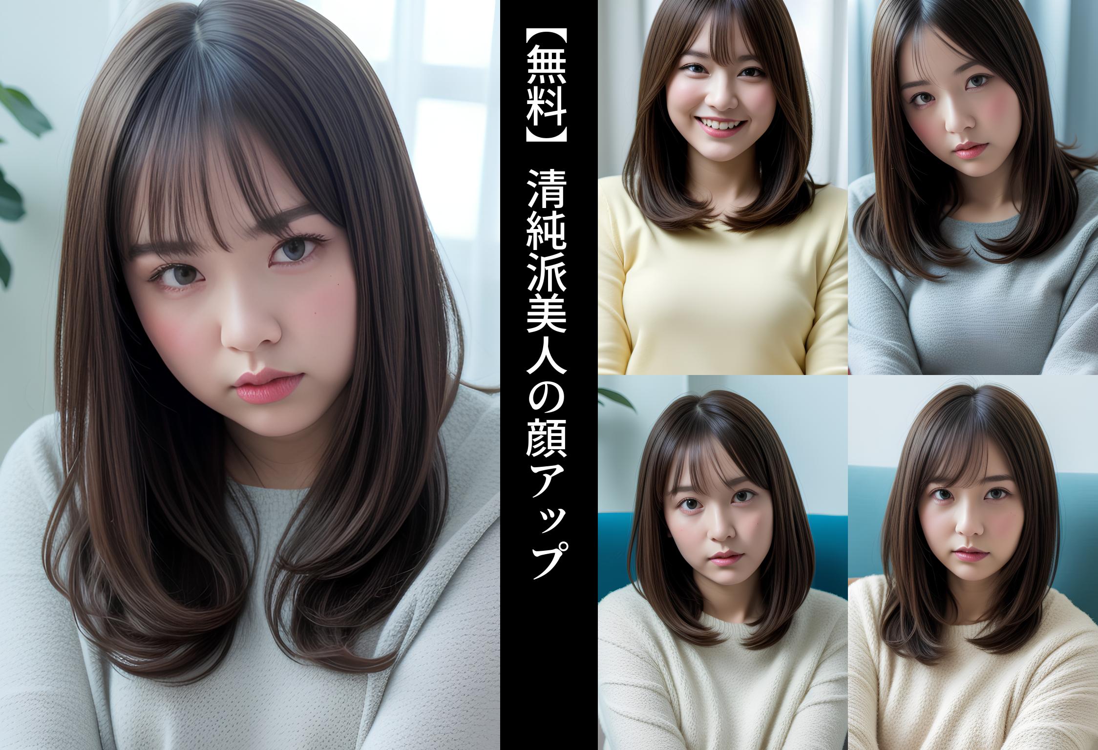 【無料】清純派美人の顔アップ part1