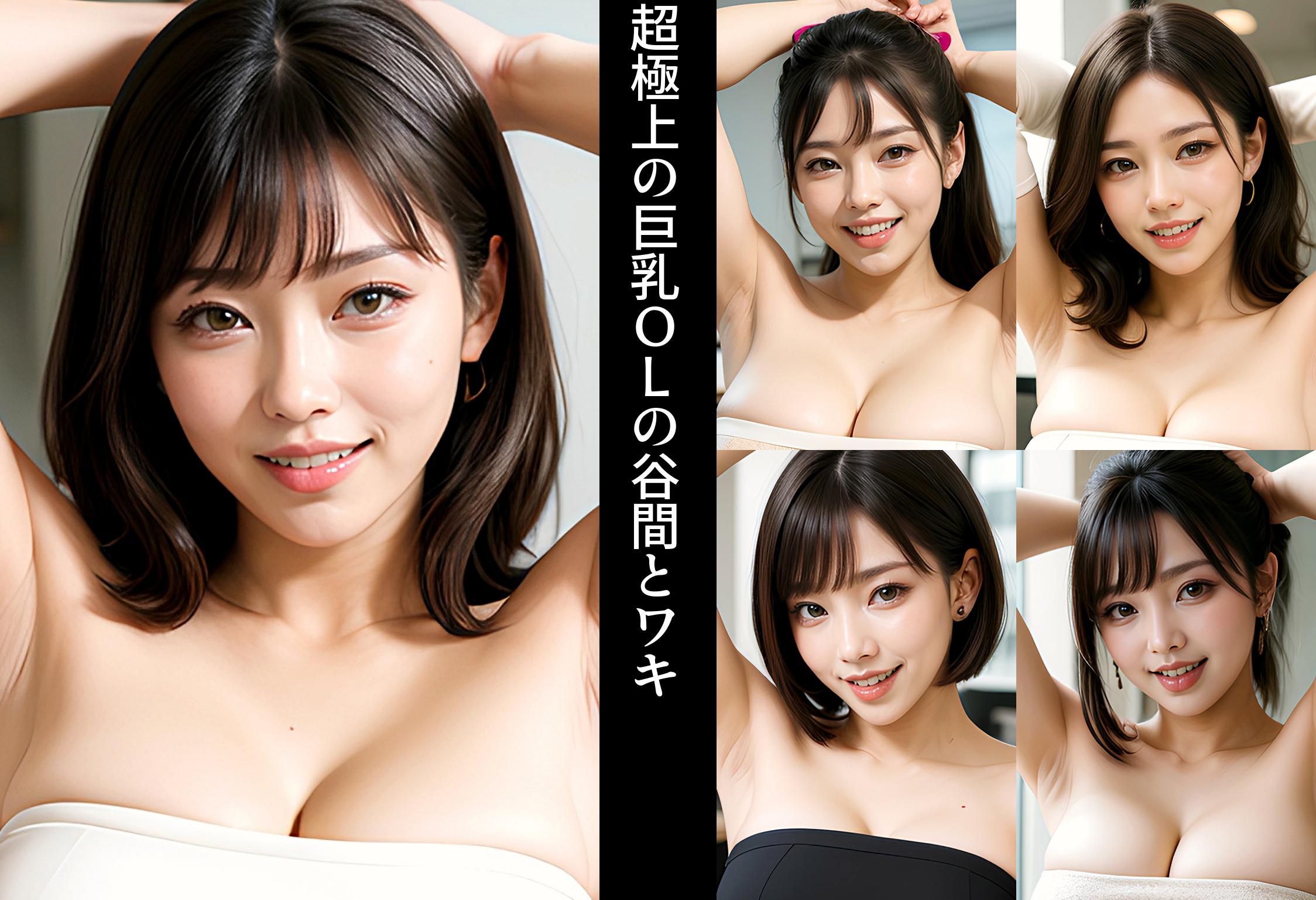 超極上の巨乳ＯＬの谷間とワキ part2