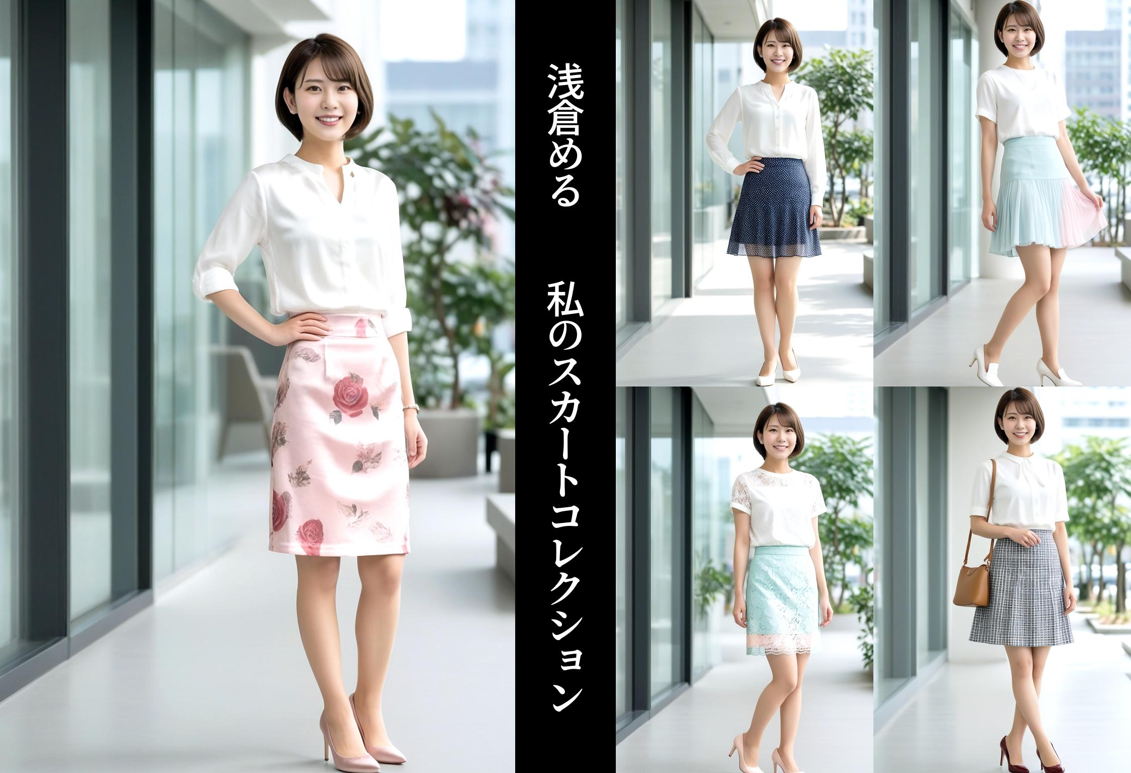浅倉める　 私のスカートコレクション part1