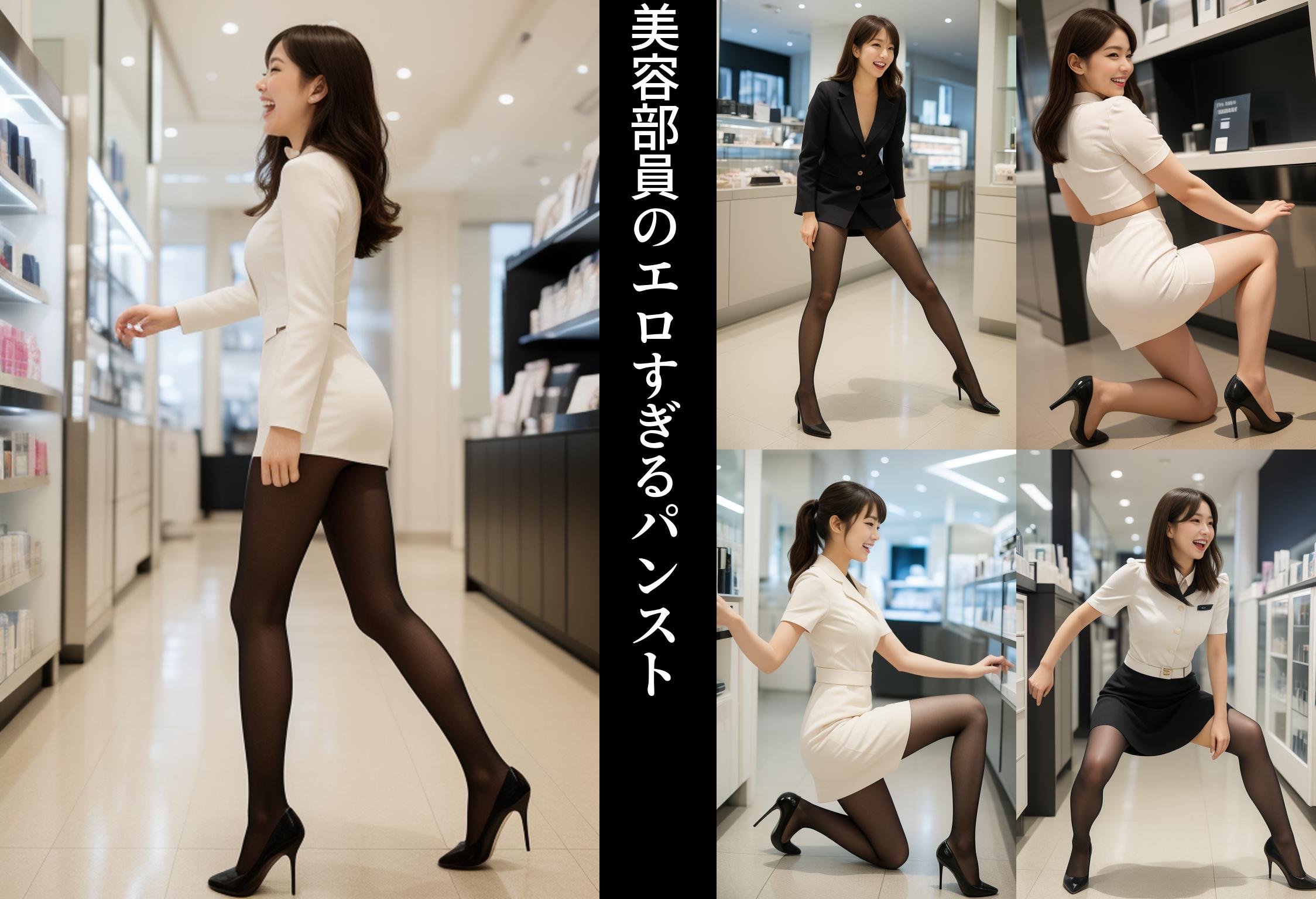 美容部員のエロすぎるパンスト part1