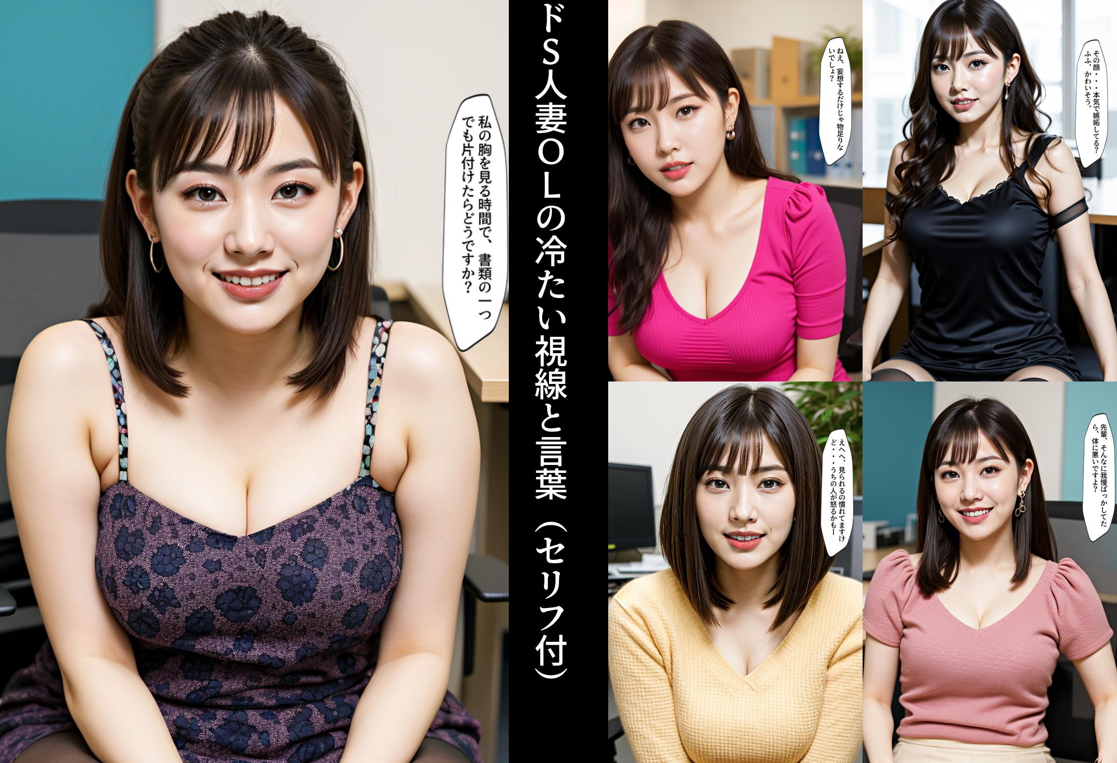 ドＳ人妻ＯＬの冷たい視線と言葉（セリフ付） part3