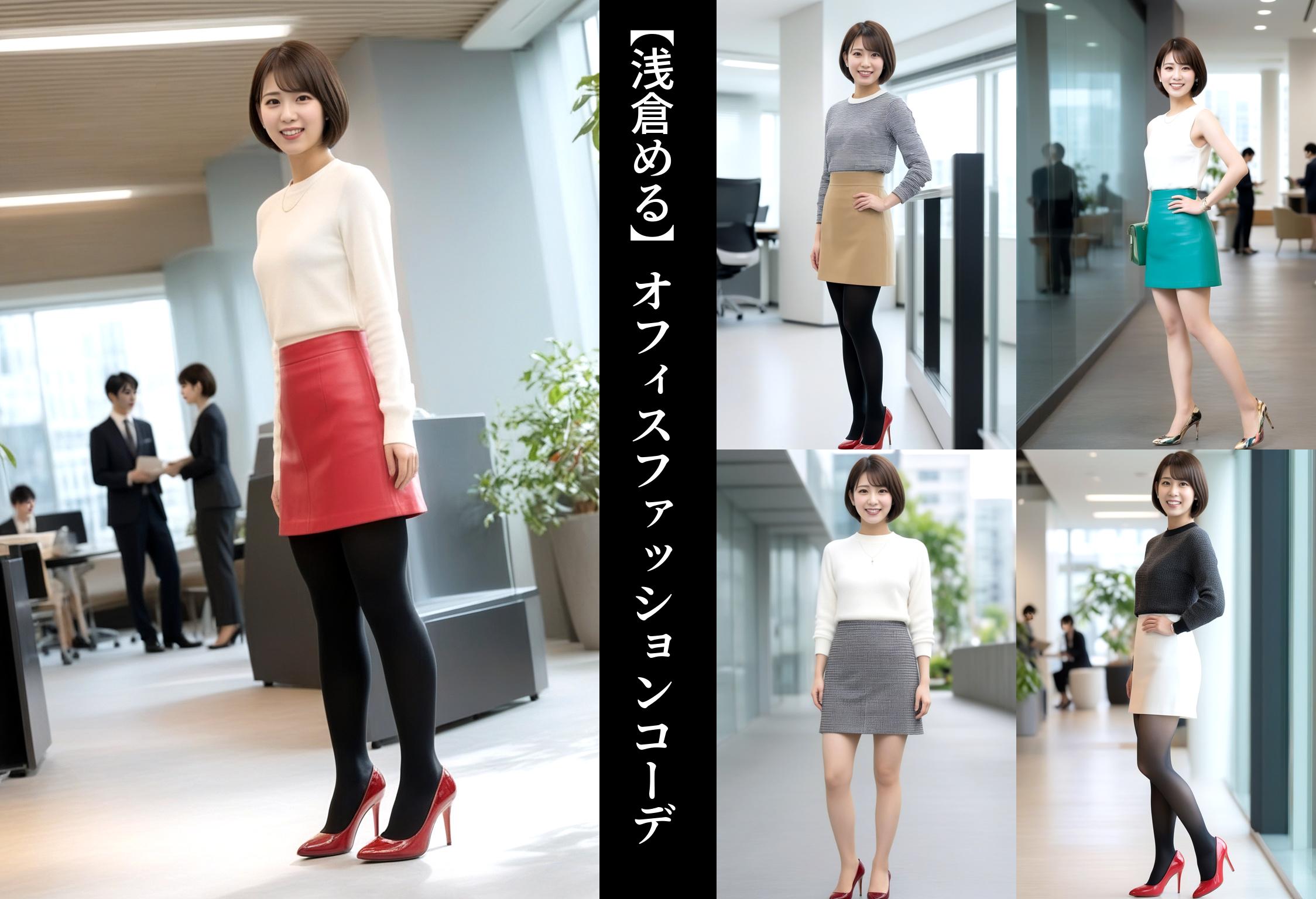 【浅倉める】オフィスファッションコーデ part1