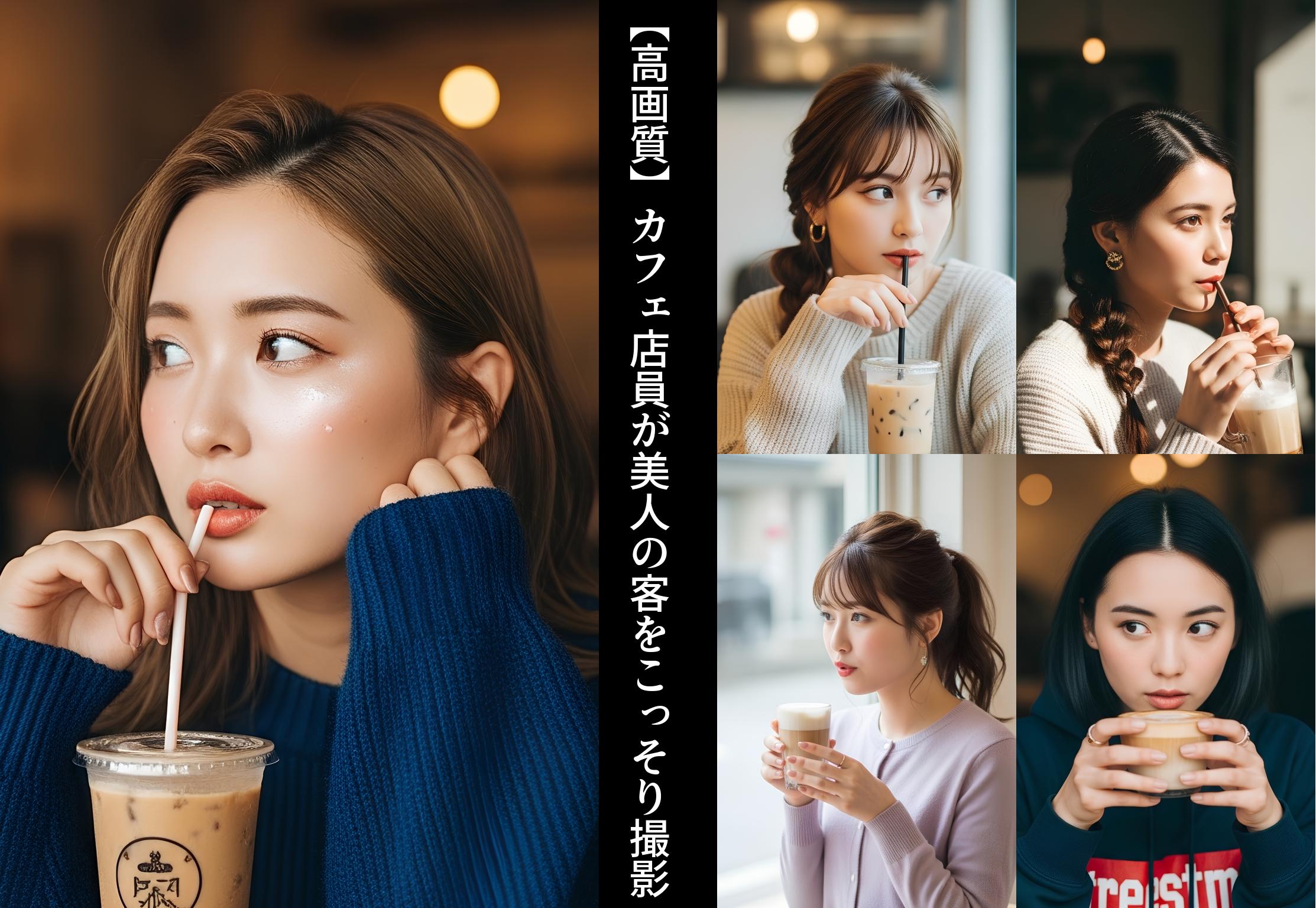 【高画質】カフェ店員が美人の客をこっそり撮影 part3