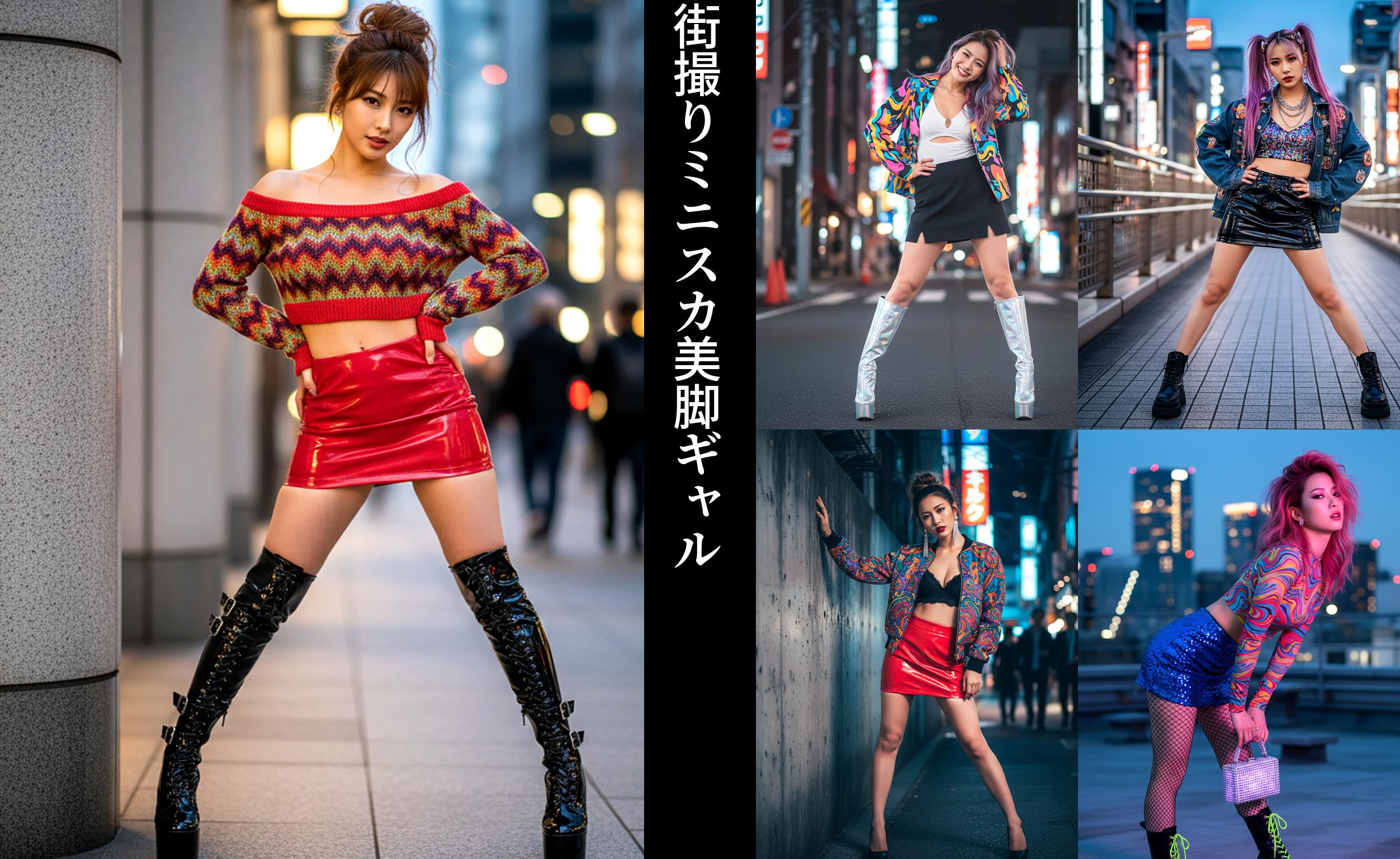 街撮りミニスカ美脚ギャル part2