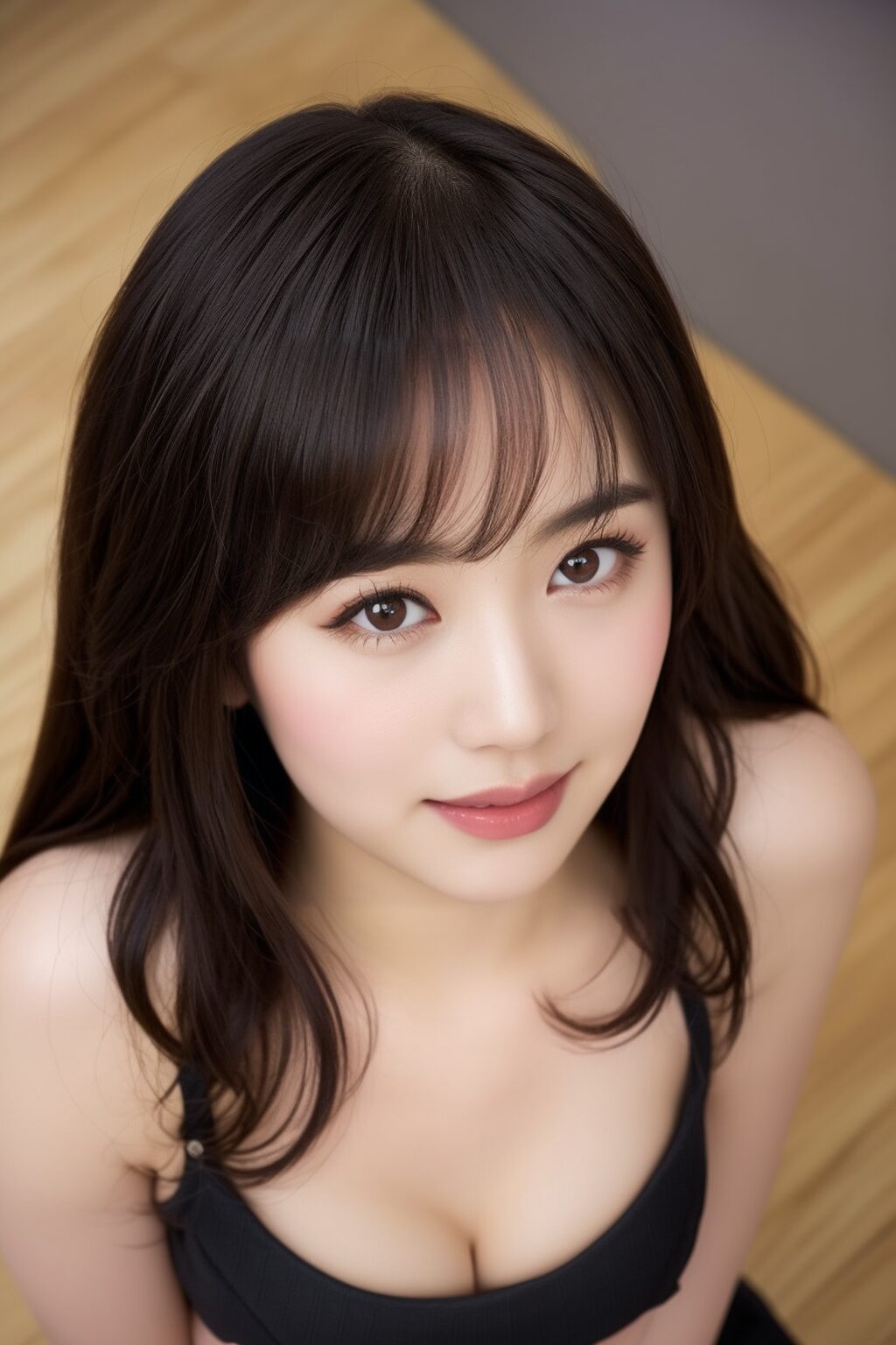 【高画質】美女の谷間を上アングルから撮影 part1 おっぱい 上からアングル 4