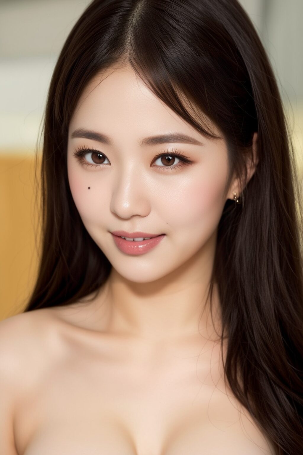 【高画質】美女の谷間を上アングルから撮影 part2 おっぱい 上からアングル 1