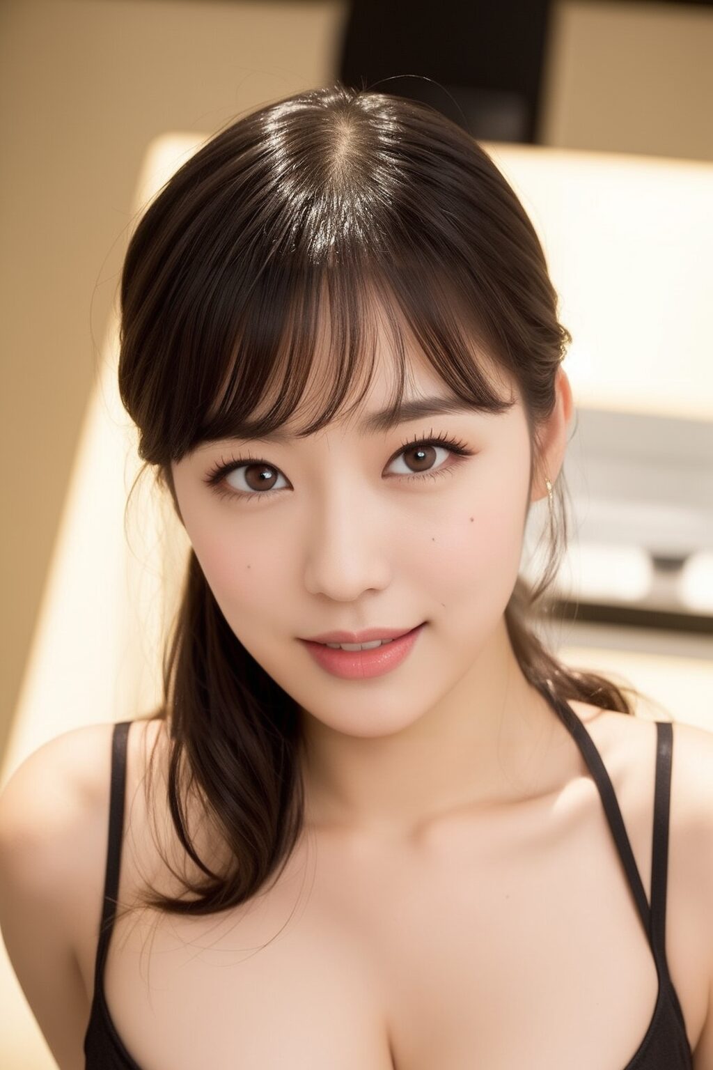 【高画質】美女の谷間を上アングルから撮影 part3 おっぱい 上からアングル 6