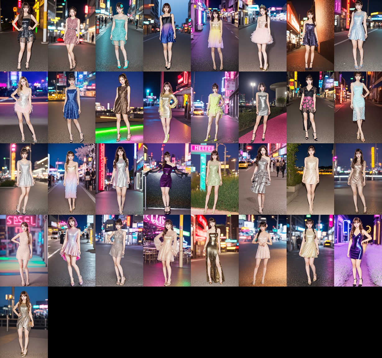 夜の街にデビューした美脚オンナ part7