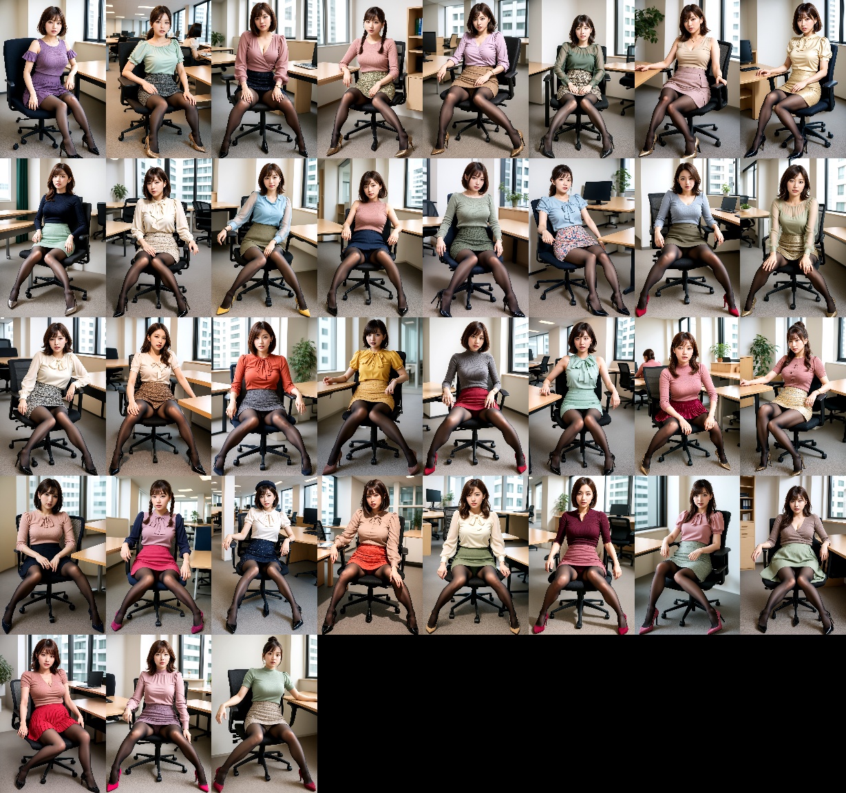 透け感のある最高級黒ストＯＬの美脚 part2