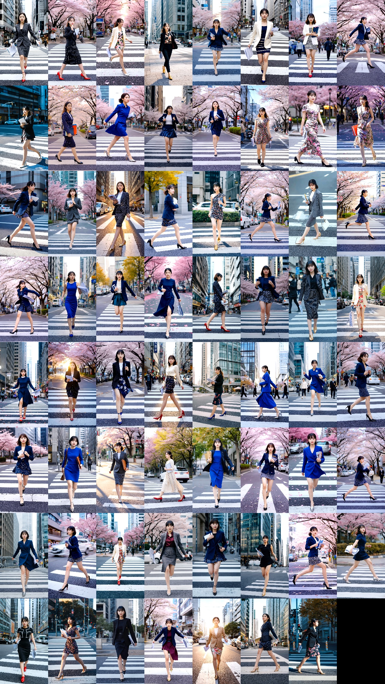 街で見かけた一生懸命働くOLの美脚 part8