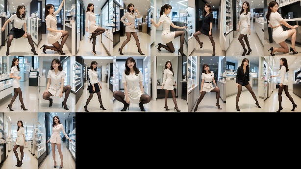 美容部員のエロすぎるパンスト part1