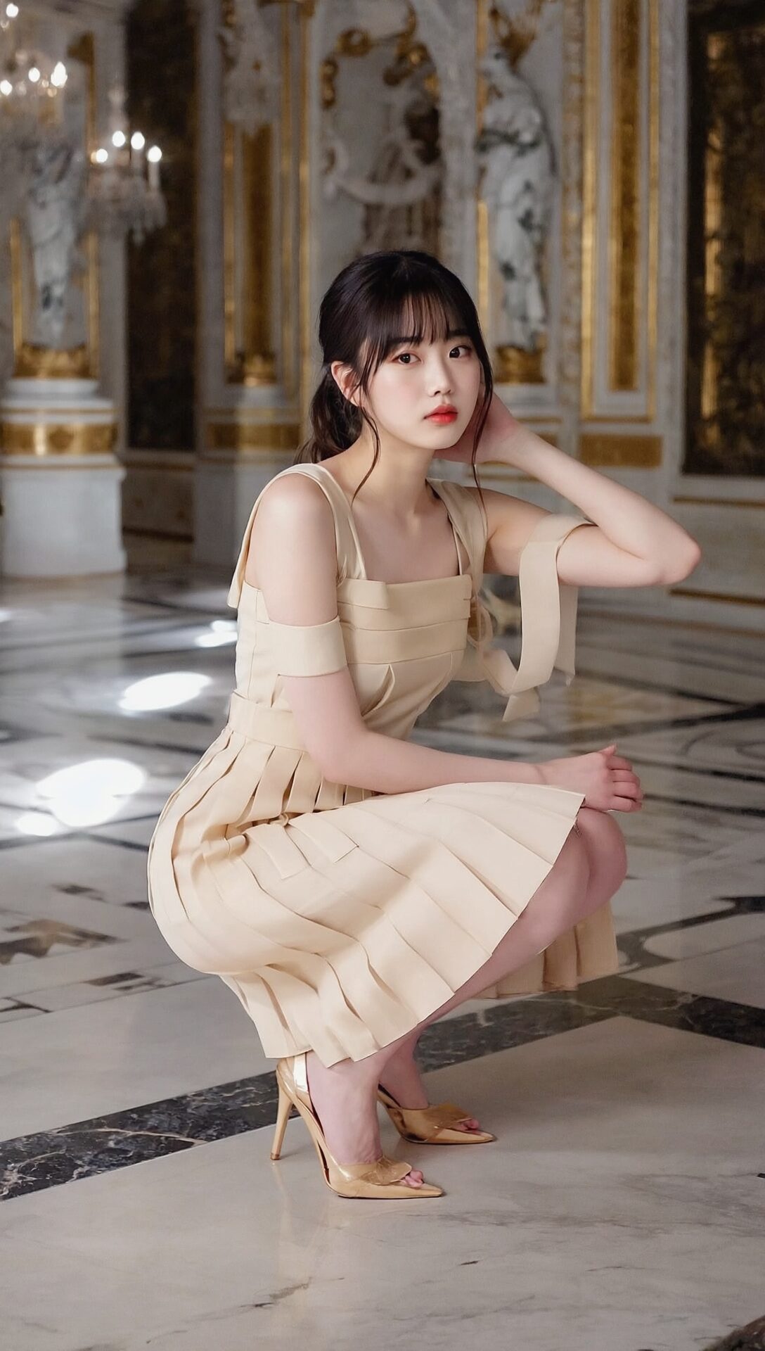 ブリーツスカートのエロいオンナ part7 ストッキング ドレス 3