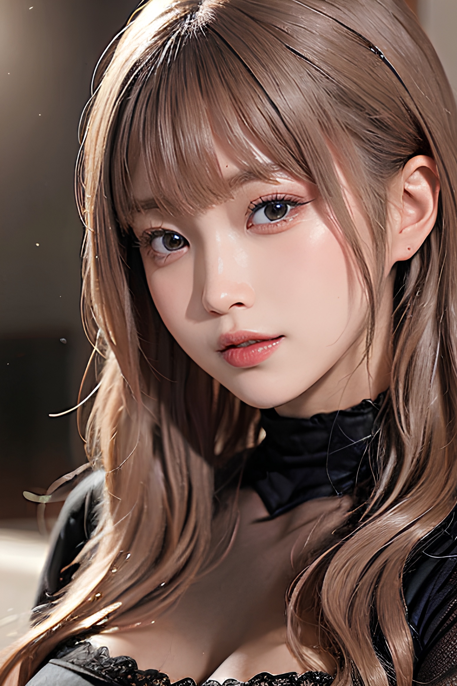 【無料】【リサ】美人女子アナの顔アップ part1 無料 リサ 1