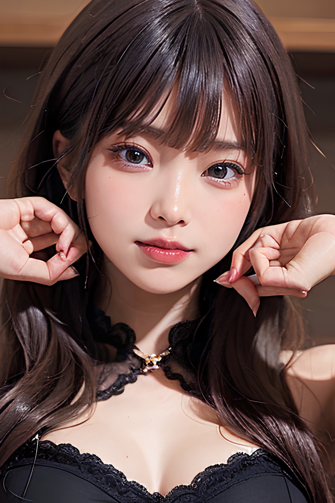 【無料】【リサ】美人女子アナの顔アップ part1 無料 リサ 2
