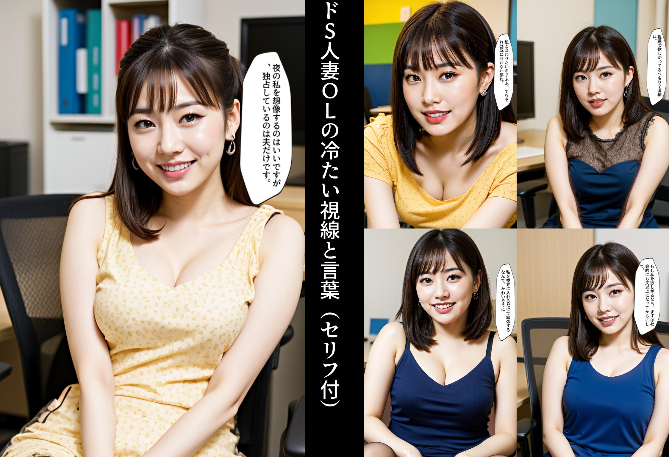 ドＳ人妻ＯＬの冷たい視線と言葉（セリフ付） part8