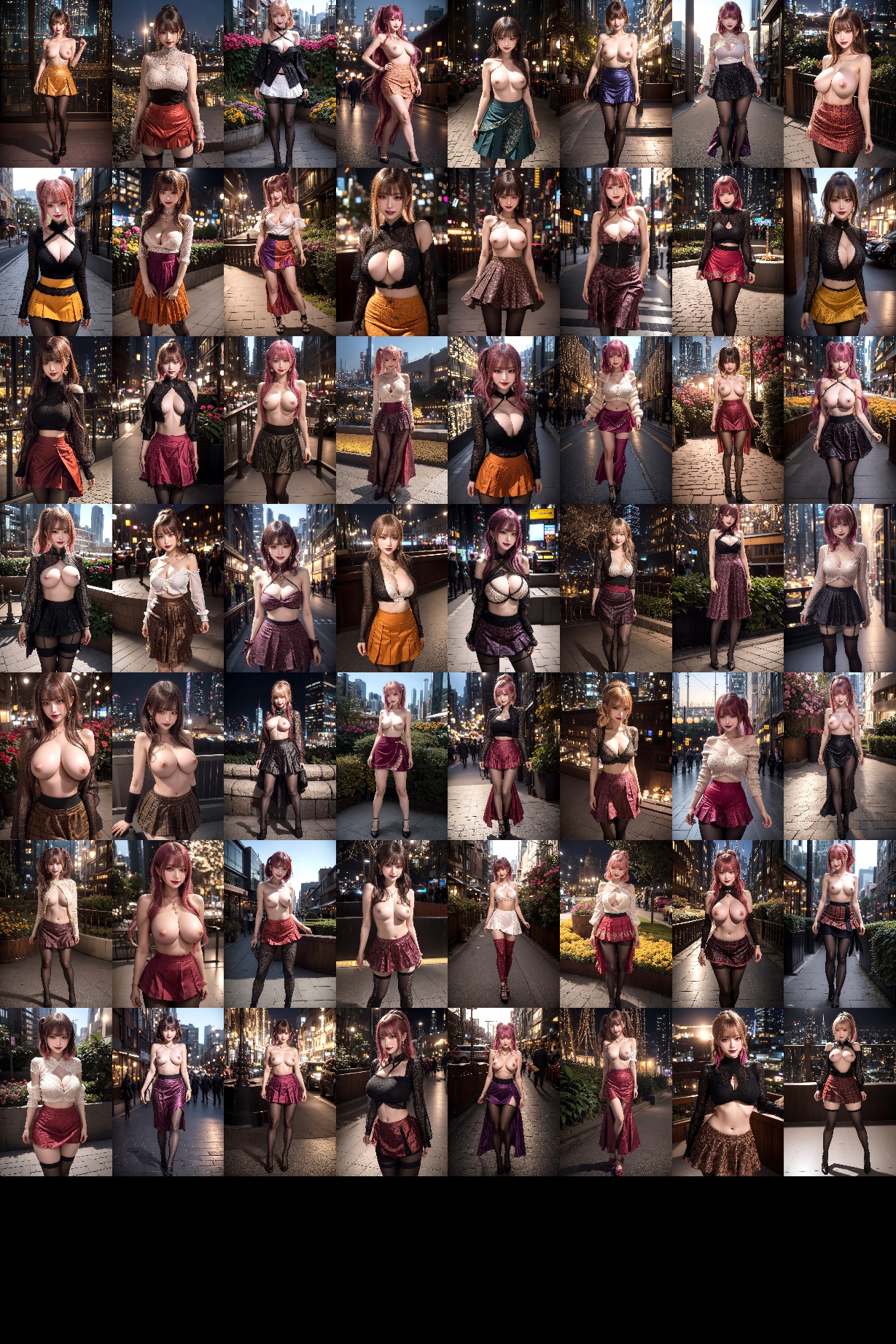 極上ギャルの巨乳とエロい脚 part2