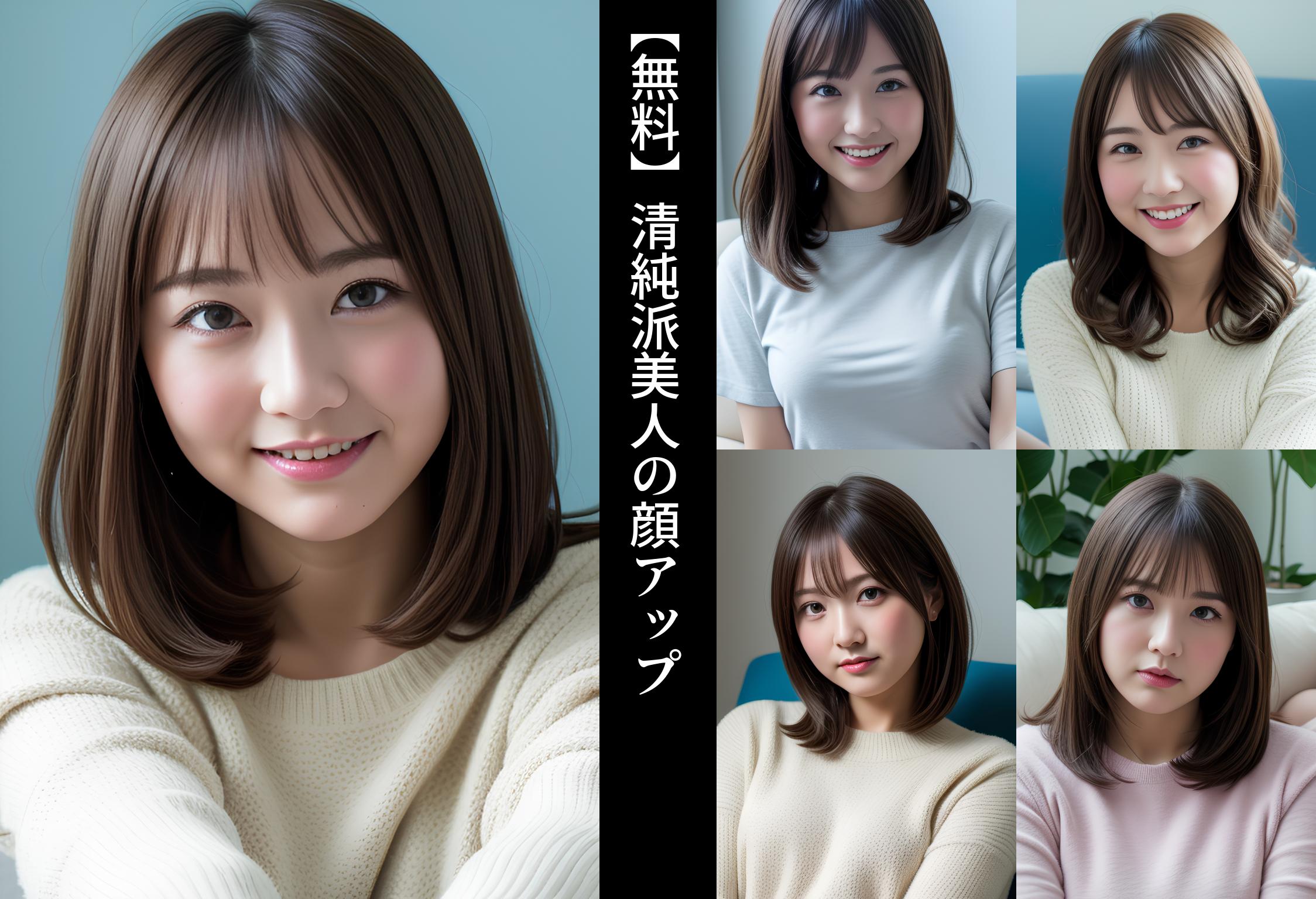 【無料】清純派美人の顔アップ part3