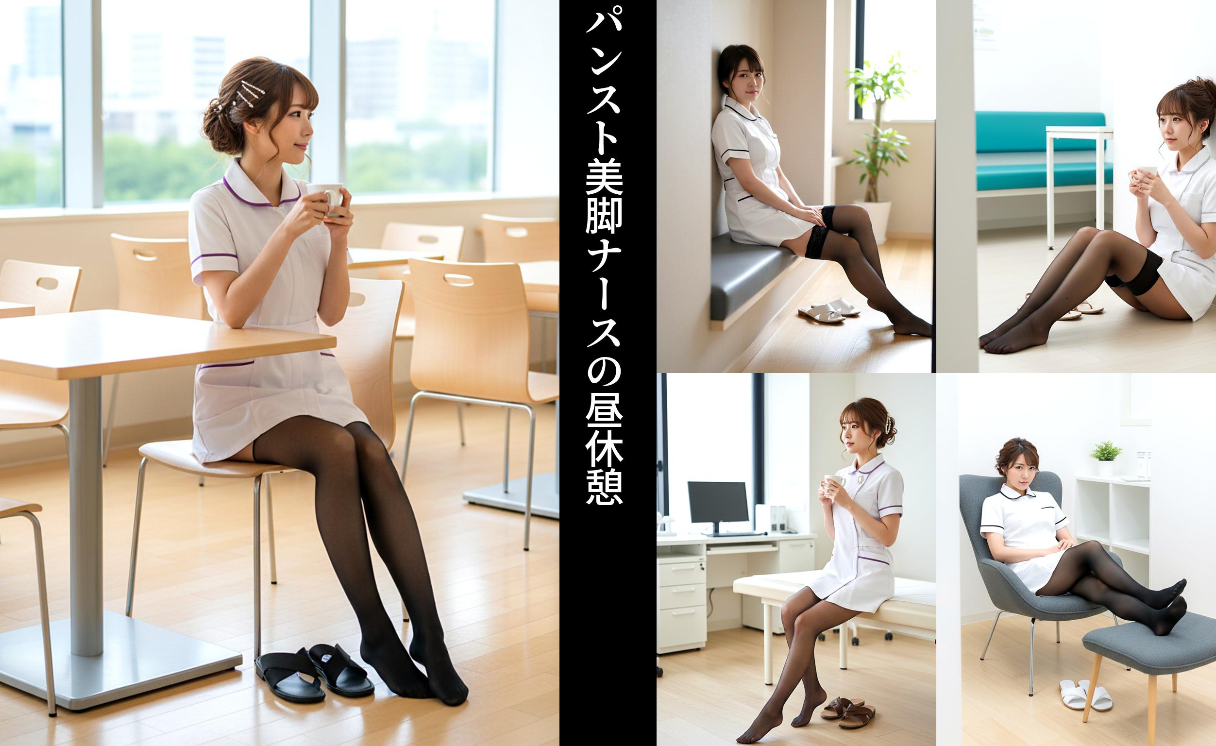 パンスト美脚ナースの昼休憩 part6