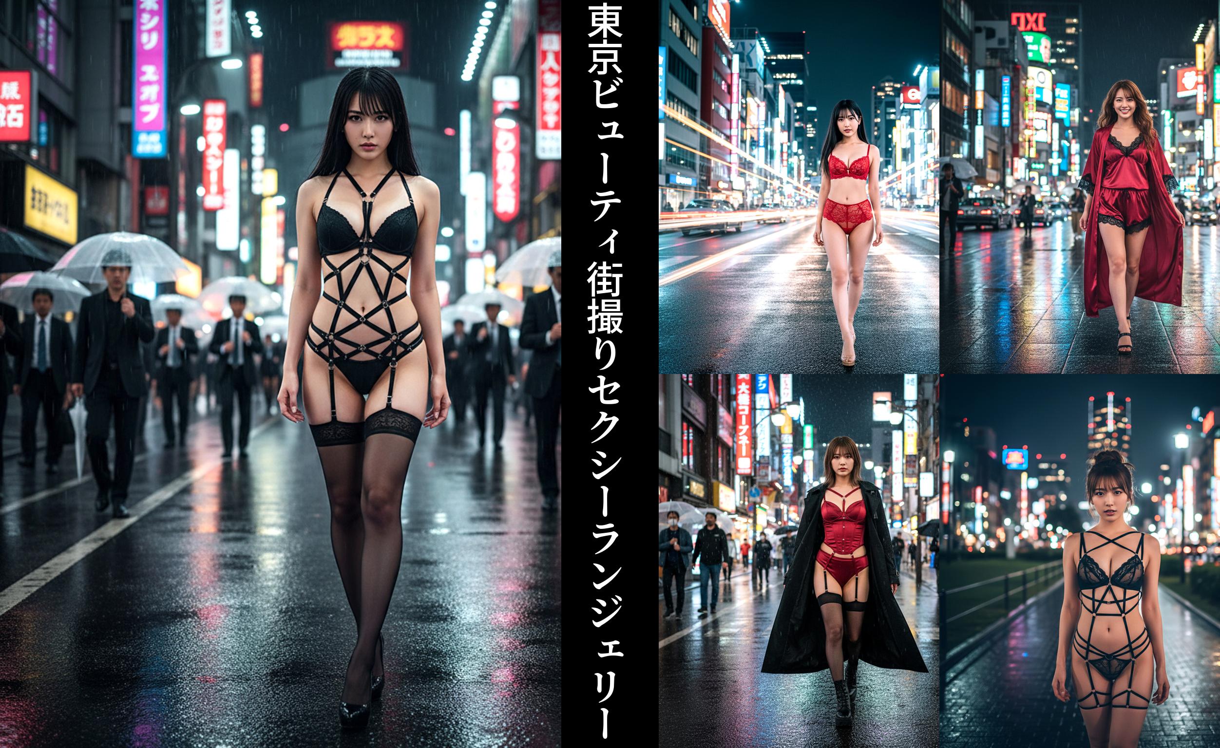 東京ビューティ街撮りセクシーランジェリー part4